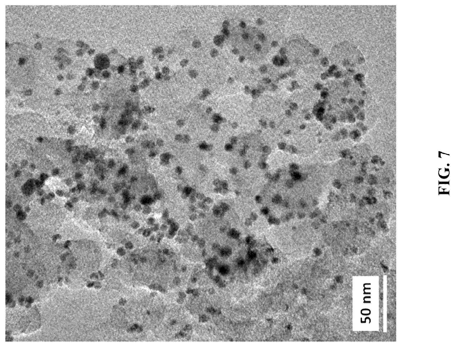 Patent US12303875 Figure 8 – Noble metal monolayer shell coatings on transition metal ceramic nanoparticle cores