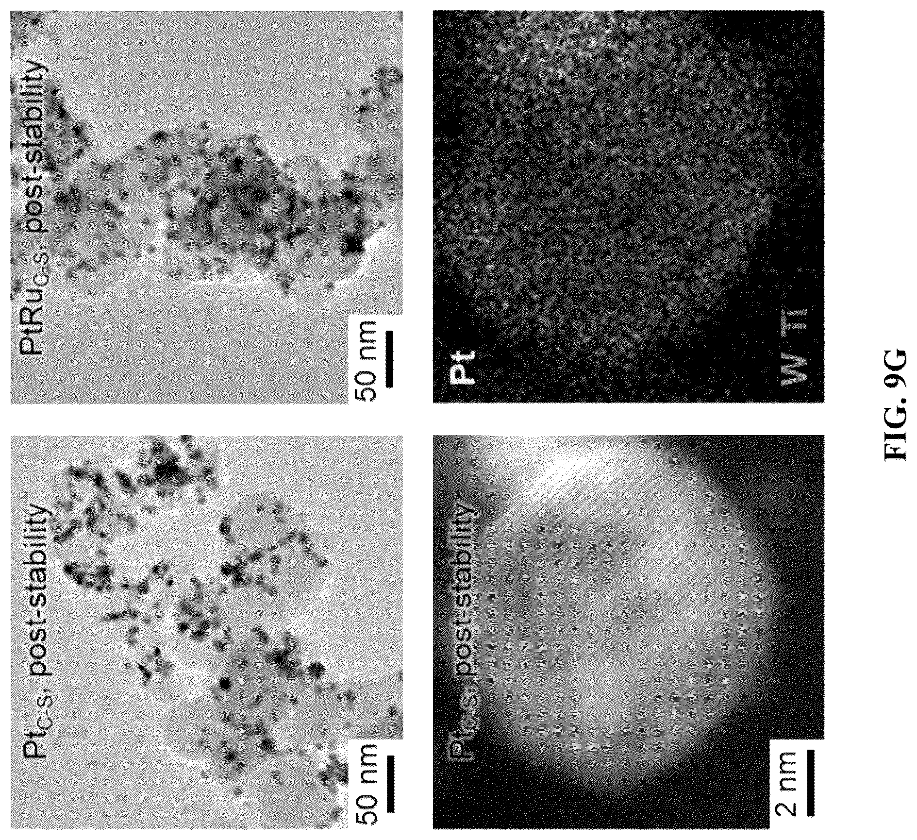 Patent US12303875 Figure 16 – Noble metal monolayer shell coatings on transition metal ceramic nanoparticle cores