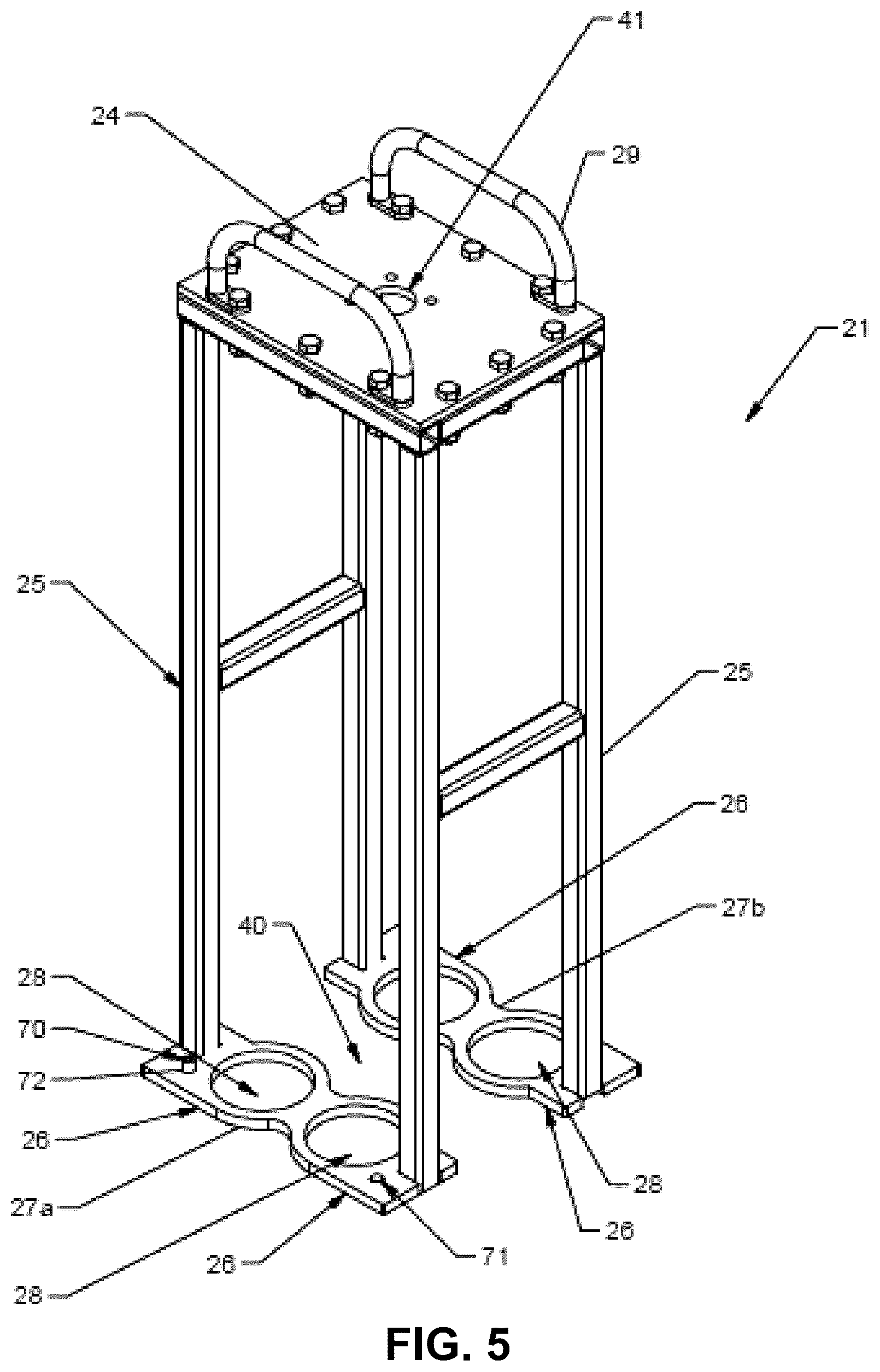 Patent US12303882 Figure 4 – Methods and apparatus for installation and removal of catalyst carriers
