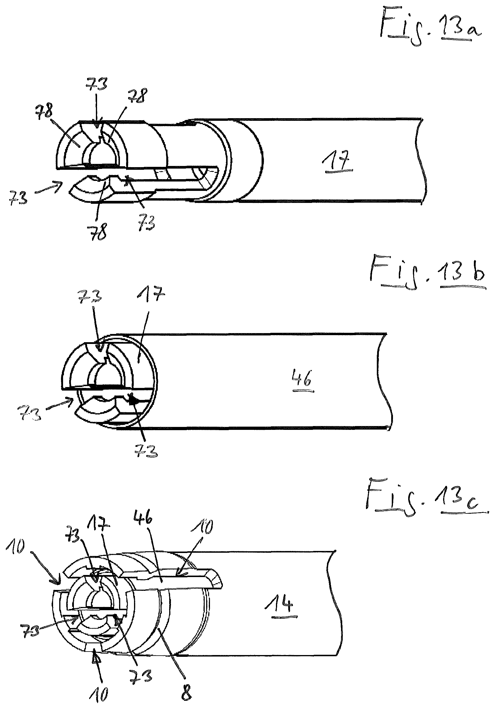 Patent US12303883 Figure 11 – Pipette for use with a pipette tip with an integrated plunger