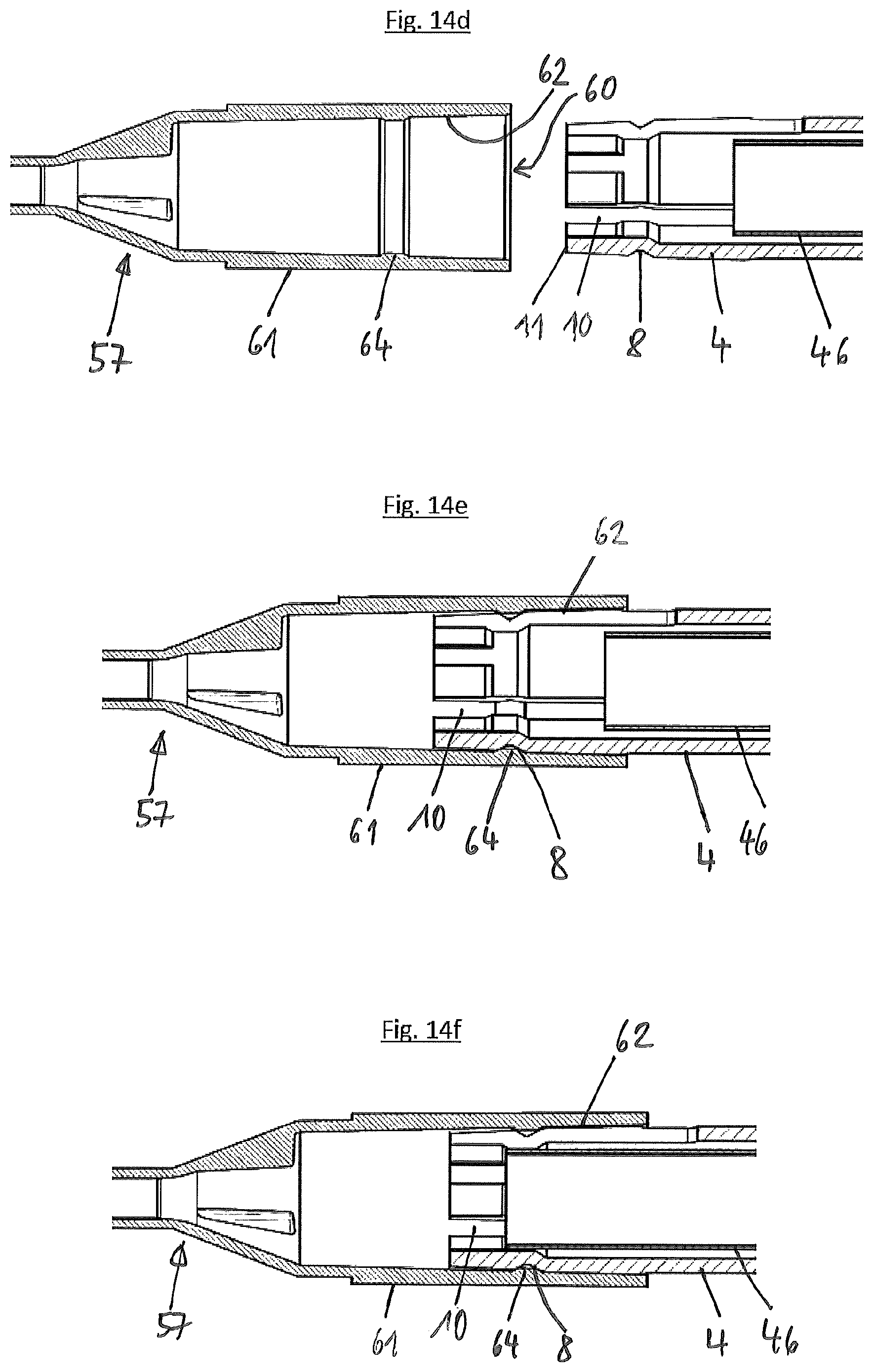Patent US12303883 Figure 13 – Pipette for use with a pipette tip with an integrated plunger