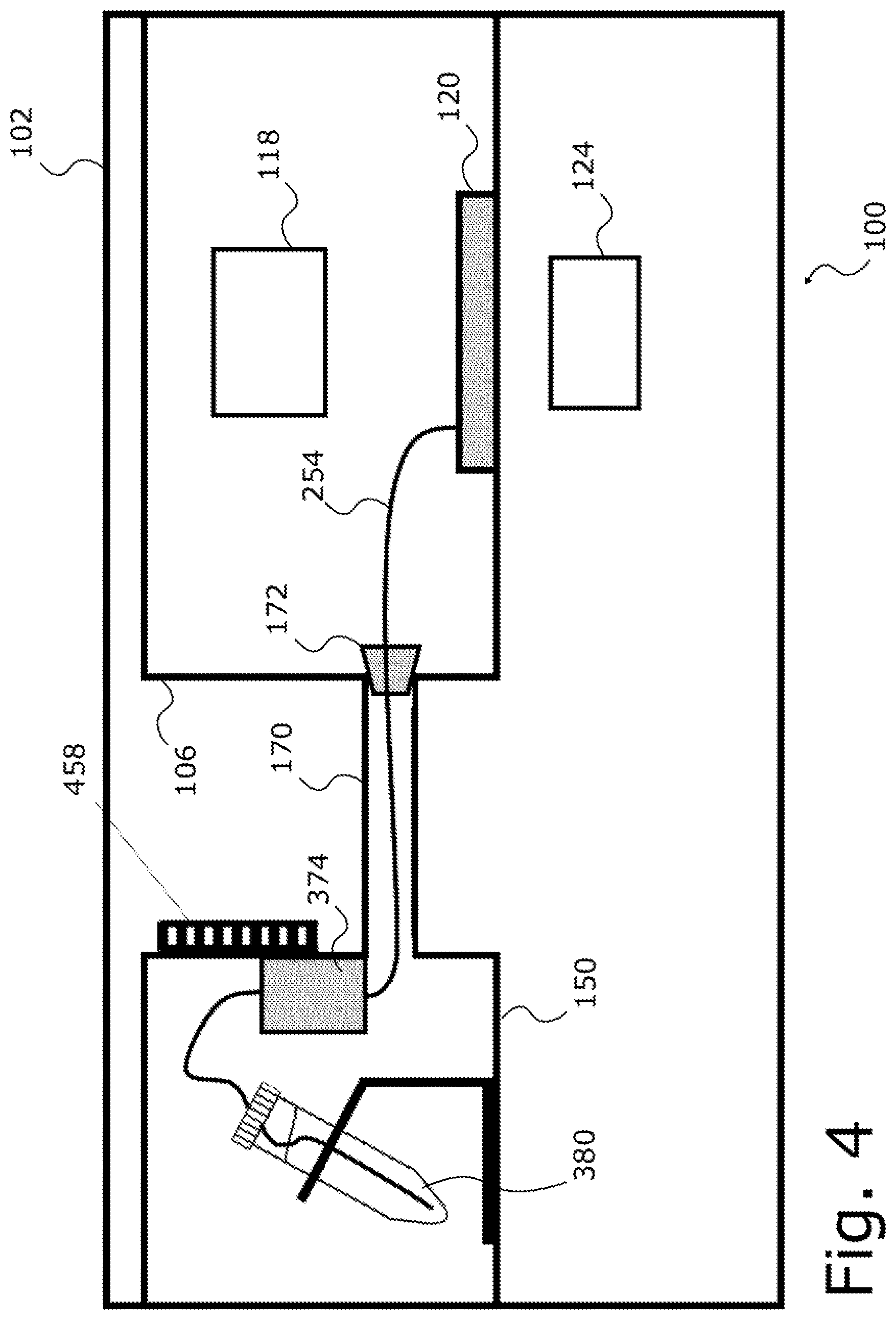 Patent US12303884 Figure 4 – Microscope for microscopic examination of a sample