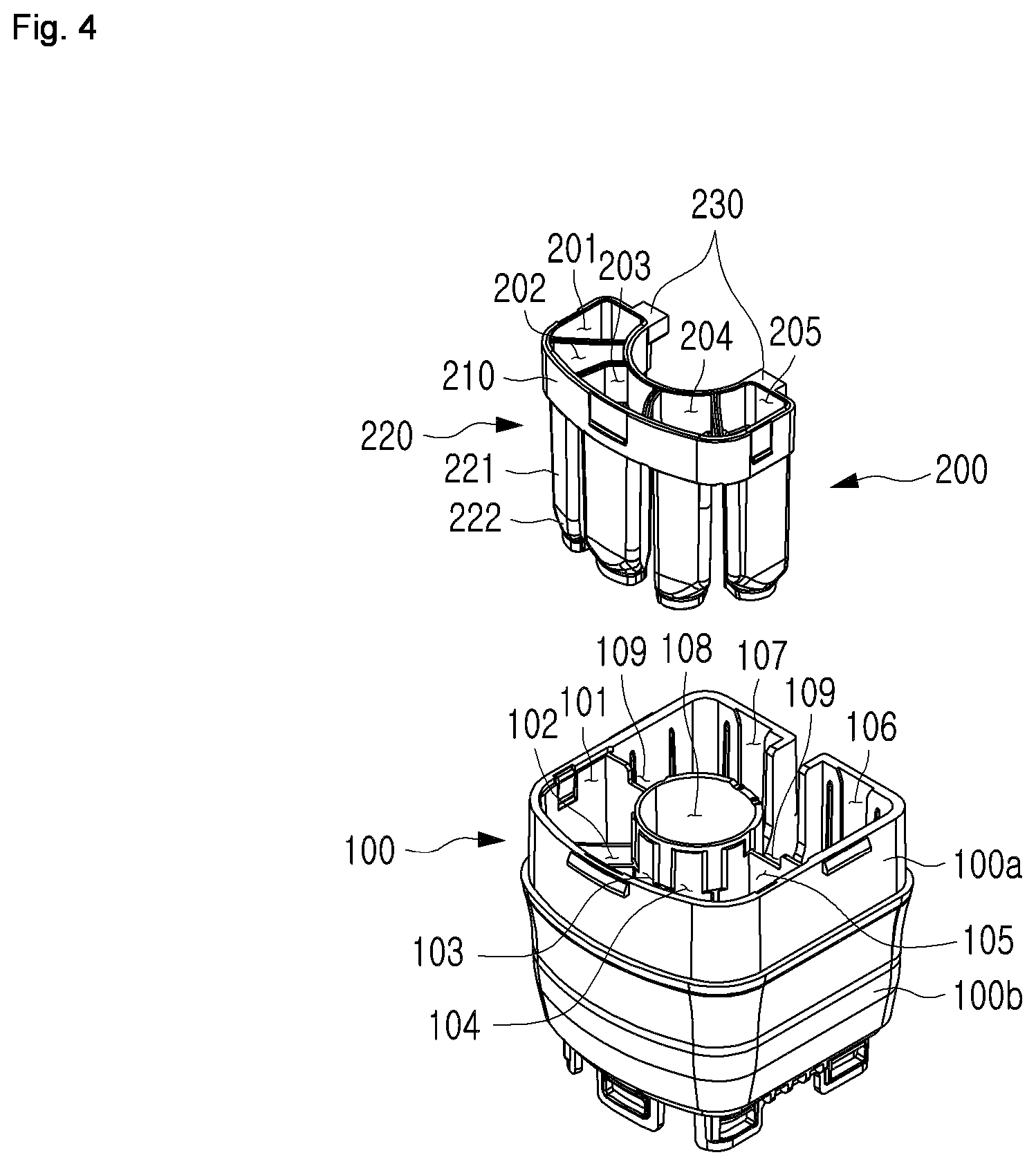 Patent US12303885 Figure 4 – Genome extraction device including safety clip combined with inner chamber