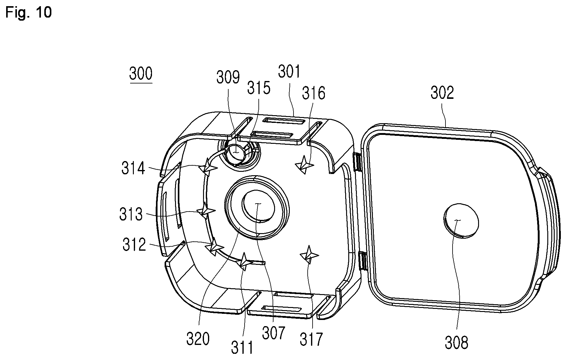 Patent US12303885 Figure 8 – Genome extraction device including safety clip combined with inner chamber