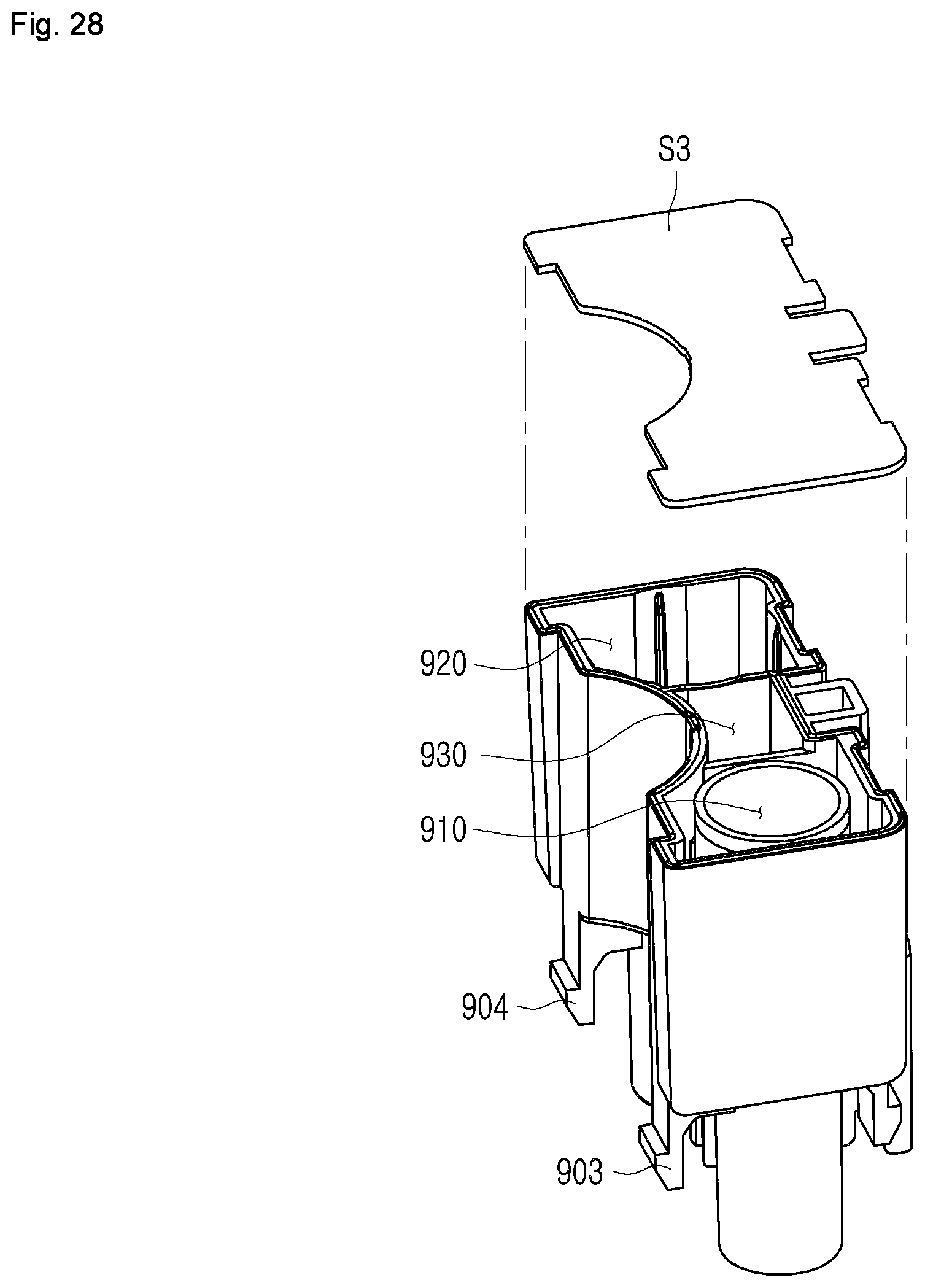 Patent US12303885 Figure 20 – Genome extraction device including safety clip combined with inner chamber