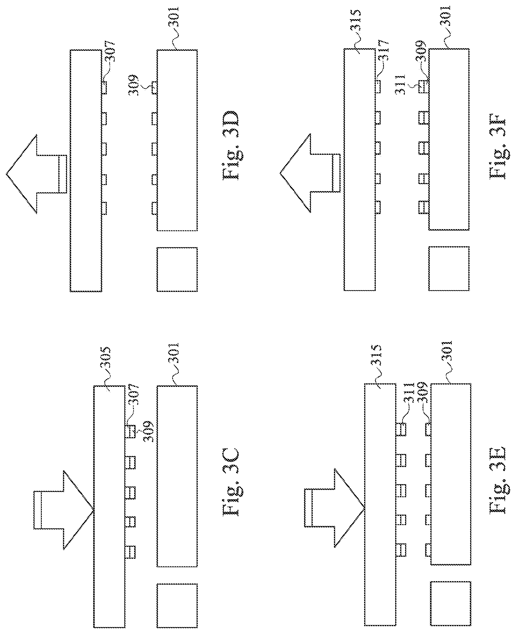 Patent US12303888 Figure 5 – Method to produce chemical pattern in micro-fluidic structure