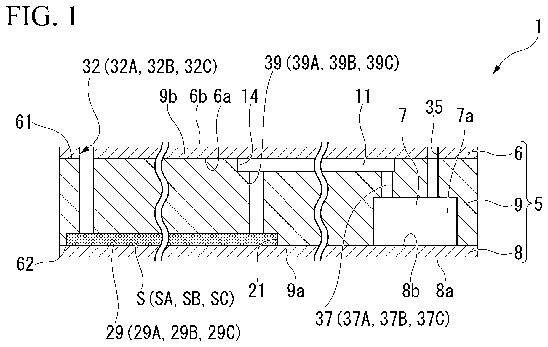 Patent US12303894 Figure 1 – Fluidic device and system