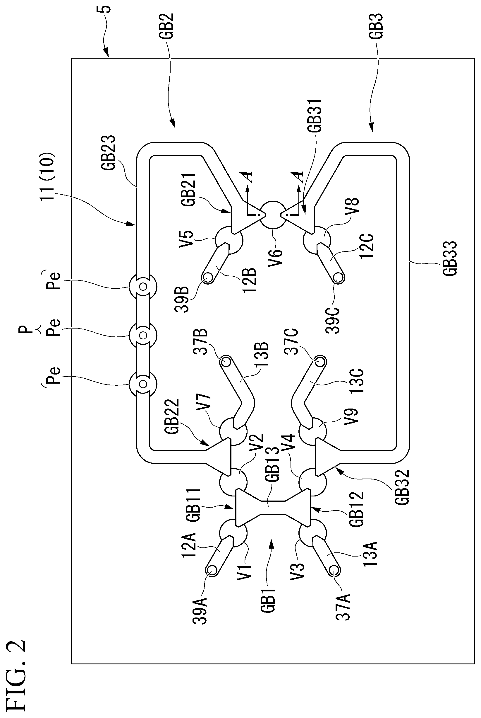 Patent US12303894 Figure 2 – Fluidic device and system