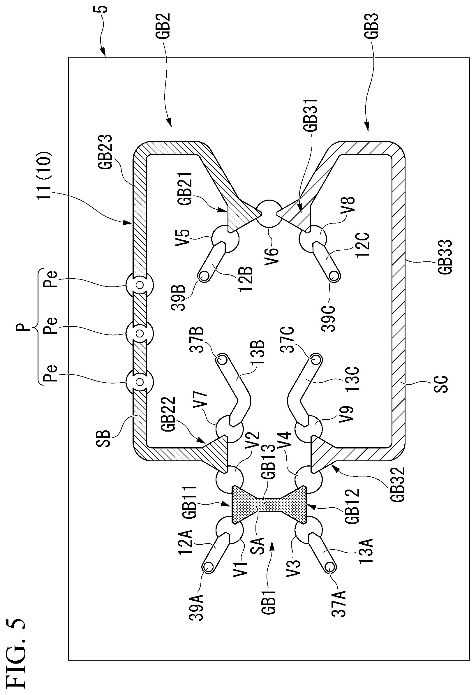 Patent US12303894 Figure 4 – Fluidic device and system