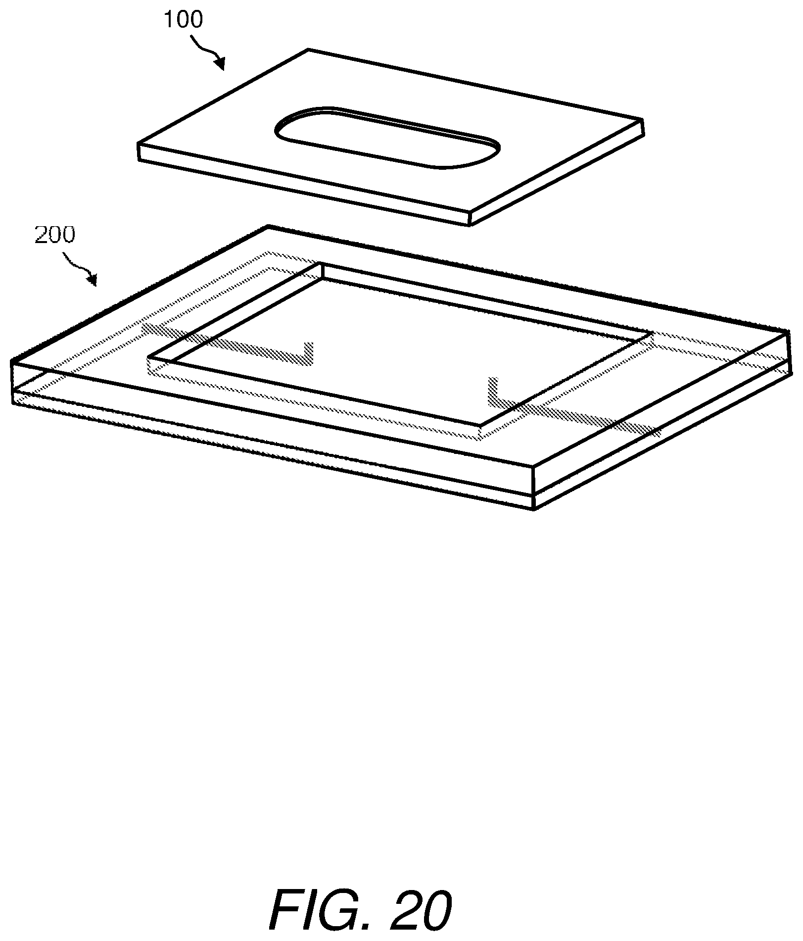 Patent US12303895 Figure 16 – Modular active surface devices for microfluidic systems and methods of making same