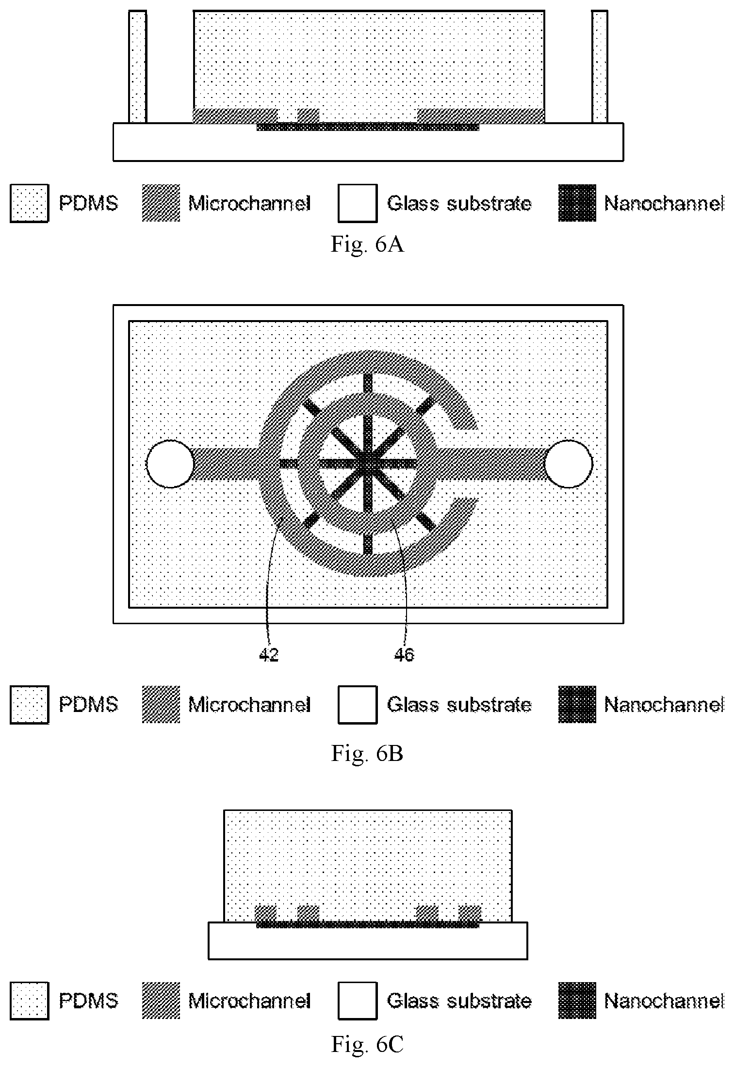 Patent US12303897 Figure 6 – Micro- and nano-fluidic chip, method of fabricating the same, and applications thereof