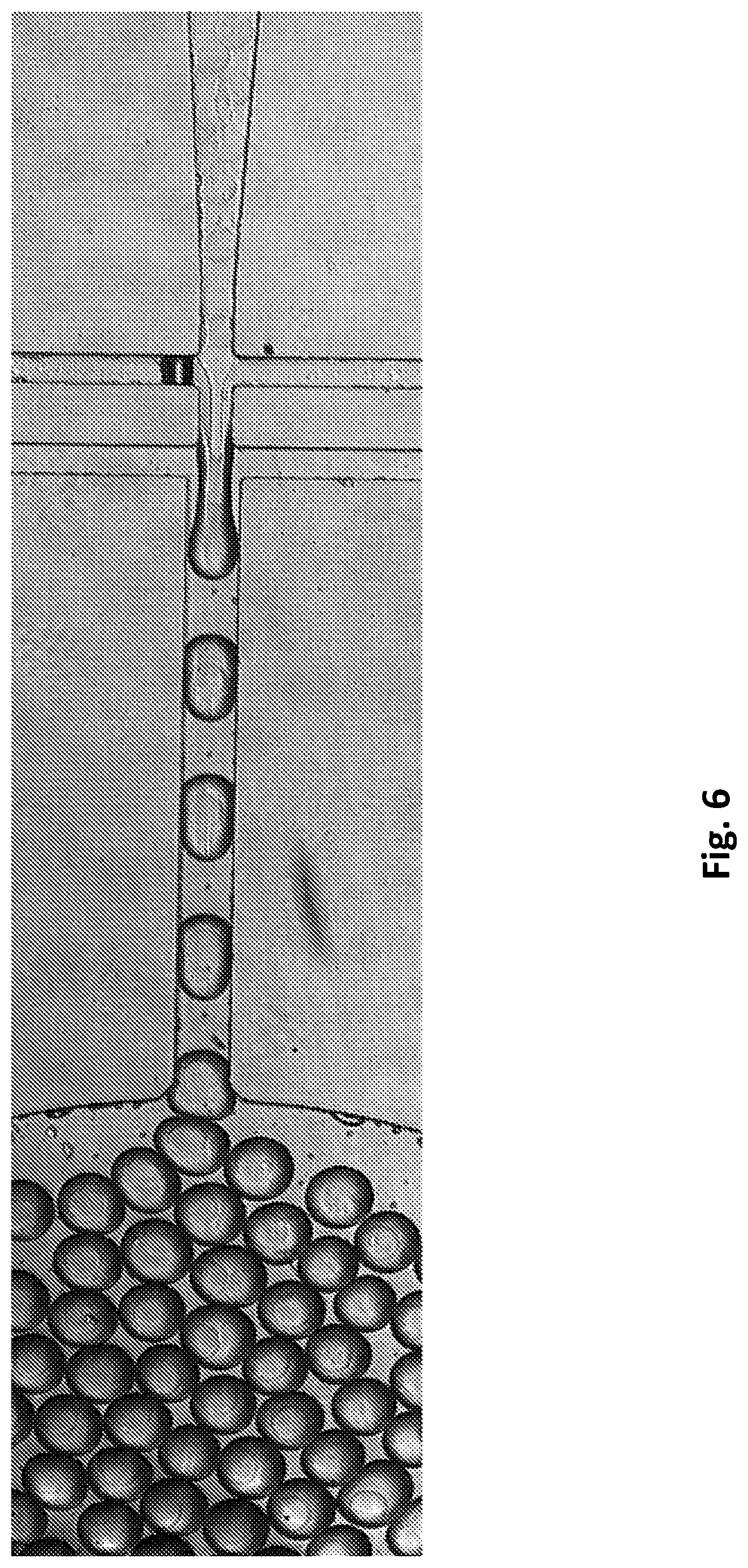 Patent US12303901 Figure 6 – Microfluidic device for deformable beads enrichment and self-regulated ordering and encapsulation in droplets