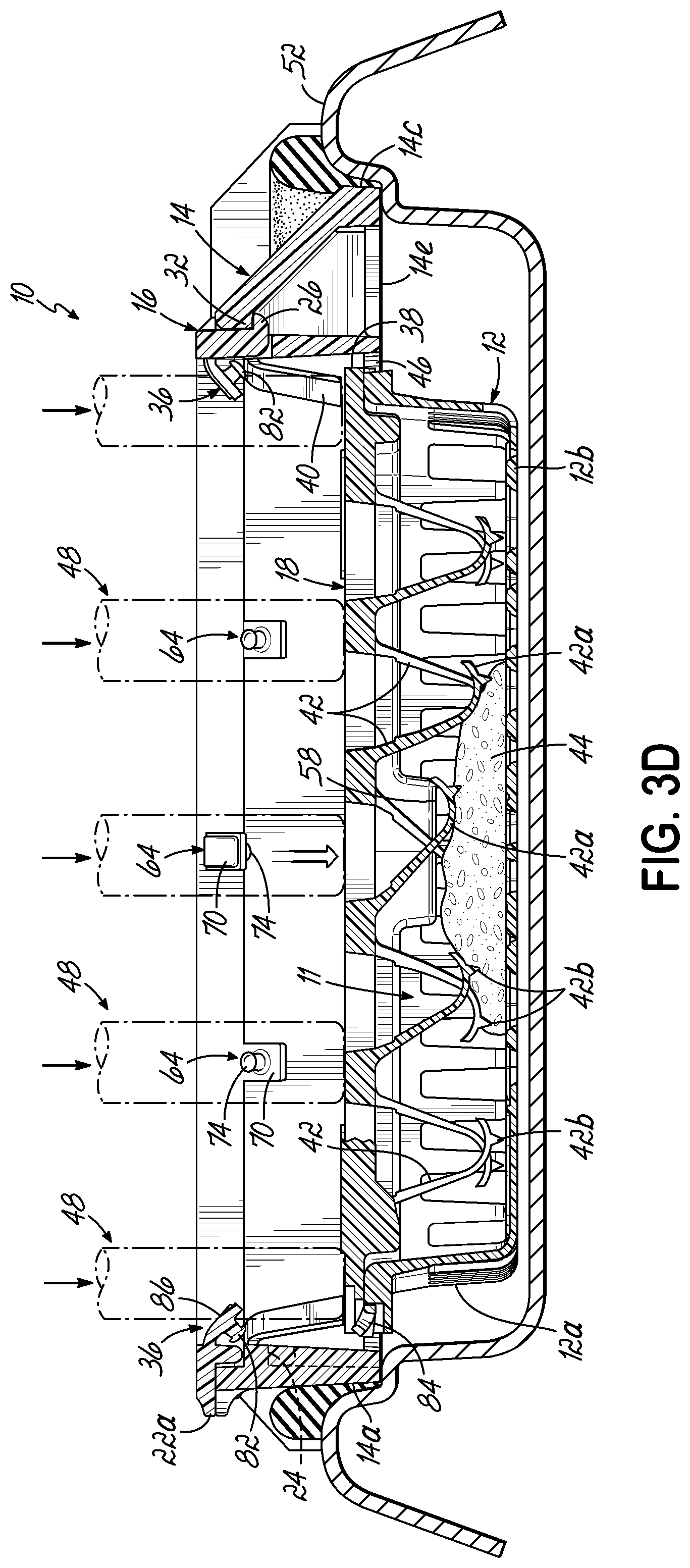 Patent US12303904 Figure 6 – Sectionable cassette and embedding frame with connectors, and methods for preparing biopsy tissue samples