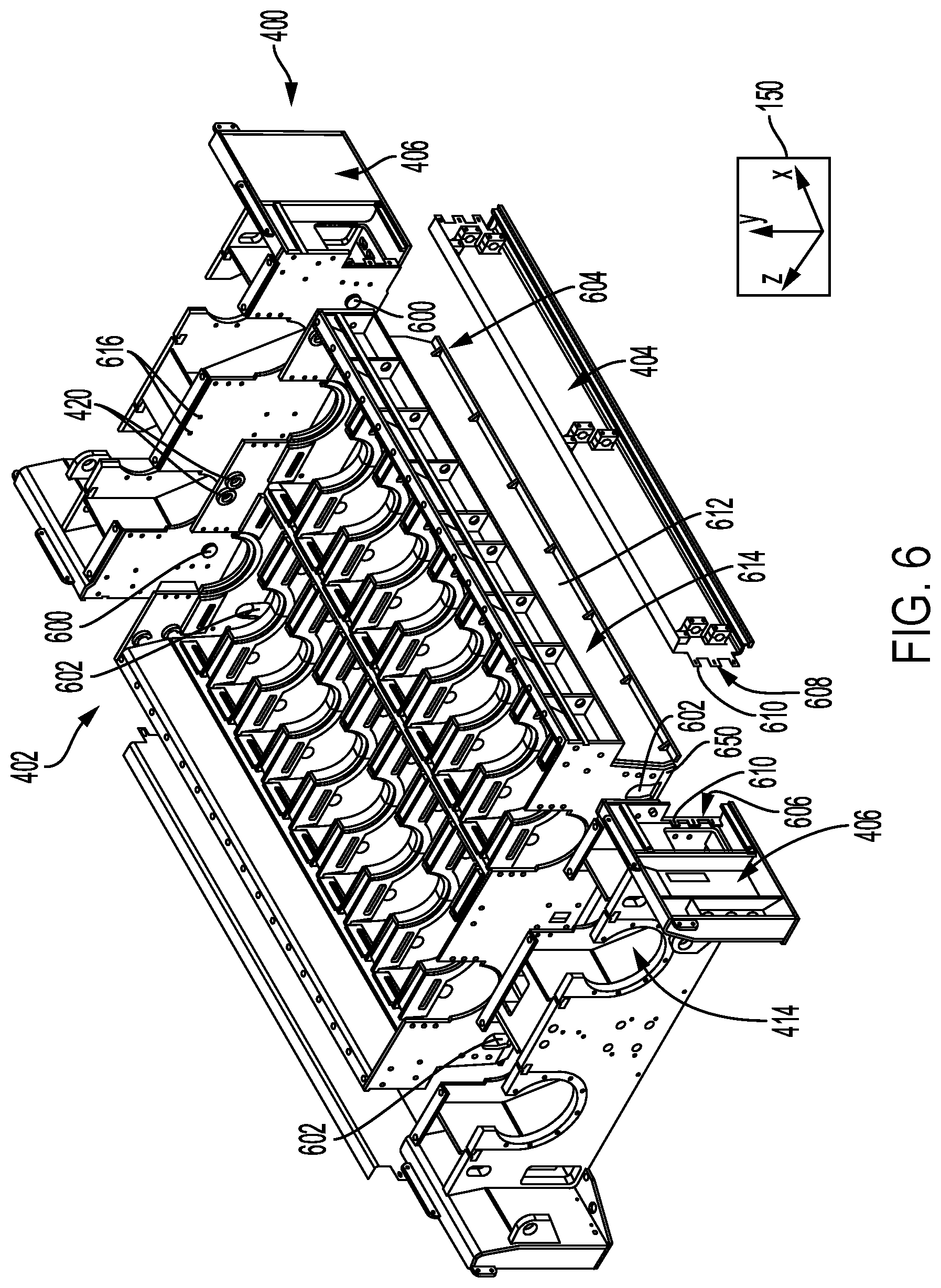 Patent US12303907 Figure 6 – Modular industrial reducing machine and method for disassembling an industrial reducing machine