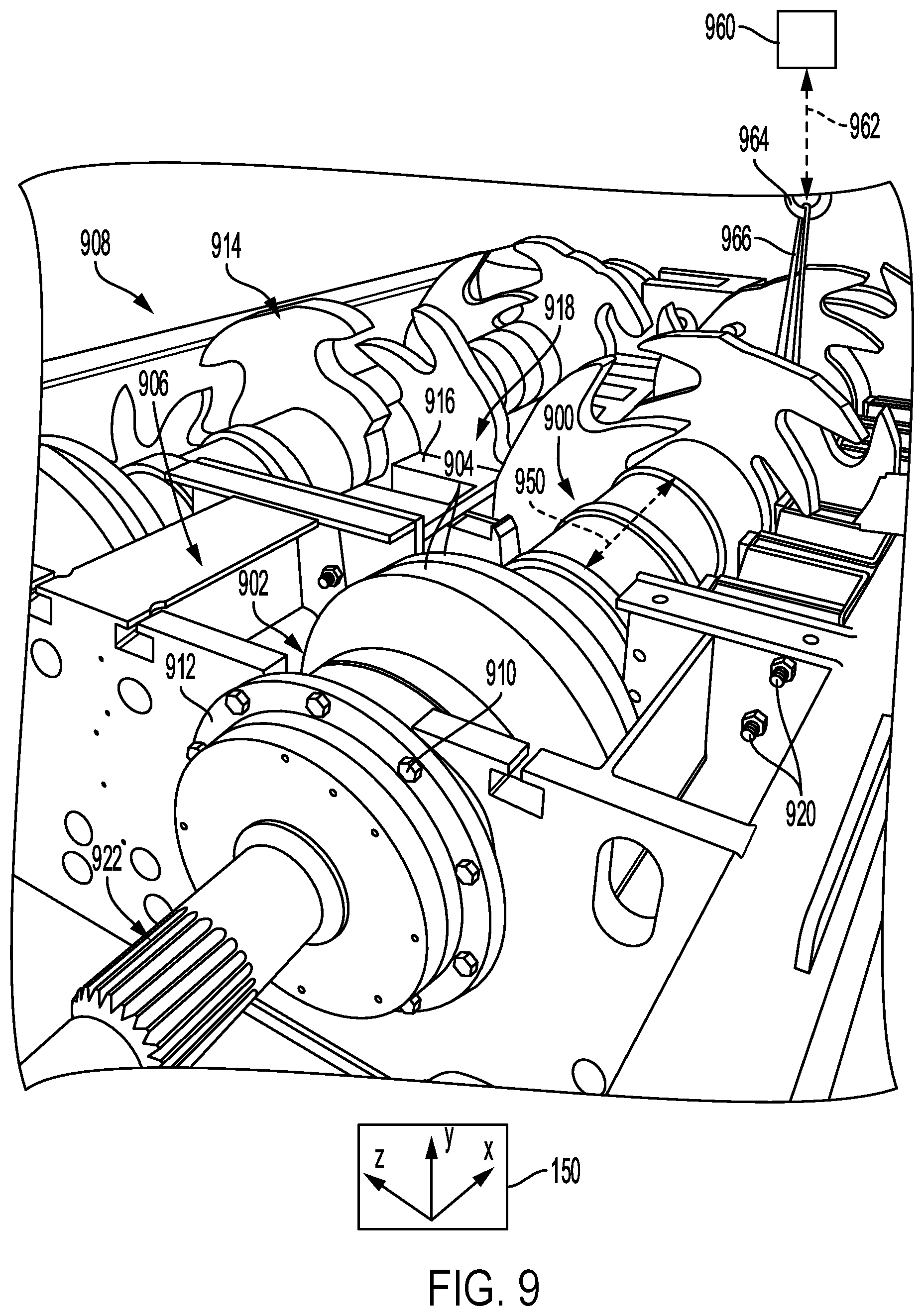Patent US12303907 Figure 8 – Modular industrial reducing machine and method for disassembling an industrial reducing machine