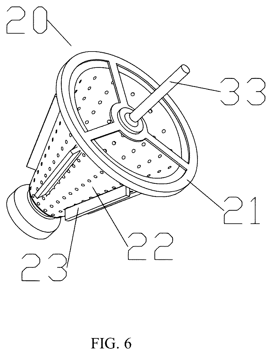 Patent US12303908 Figure 6 – Grinding and crushing machine for magnesium powder production
