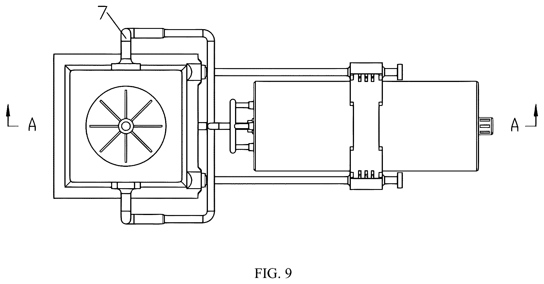 Patent US12303908 Figure 9 – Grinding and crushing machine for magnesium powder production