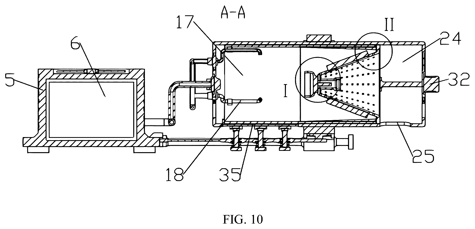 Patent US12303908 Figure 10 – Grinding and crushing machine for magnesium powder production
