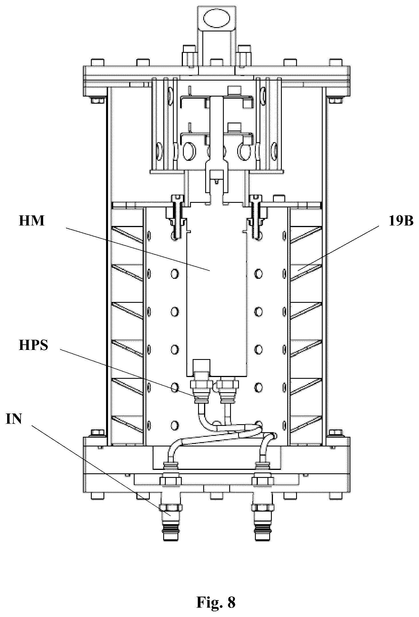 Patent US12303917 Figure 8 – Substance separator system driven by a submersible actuator