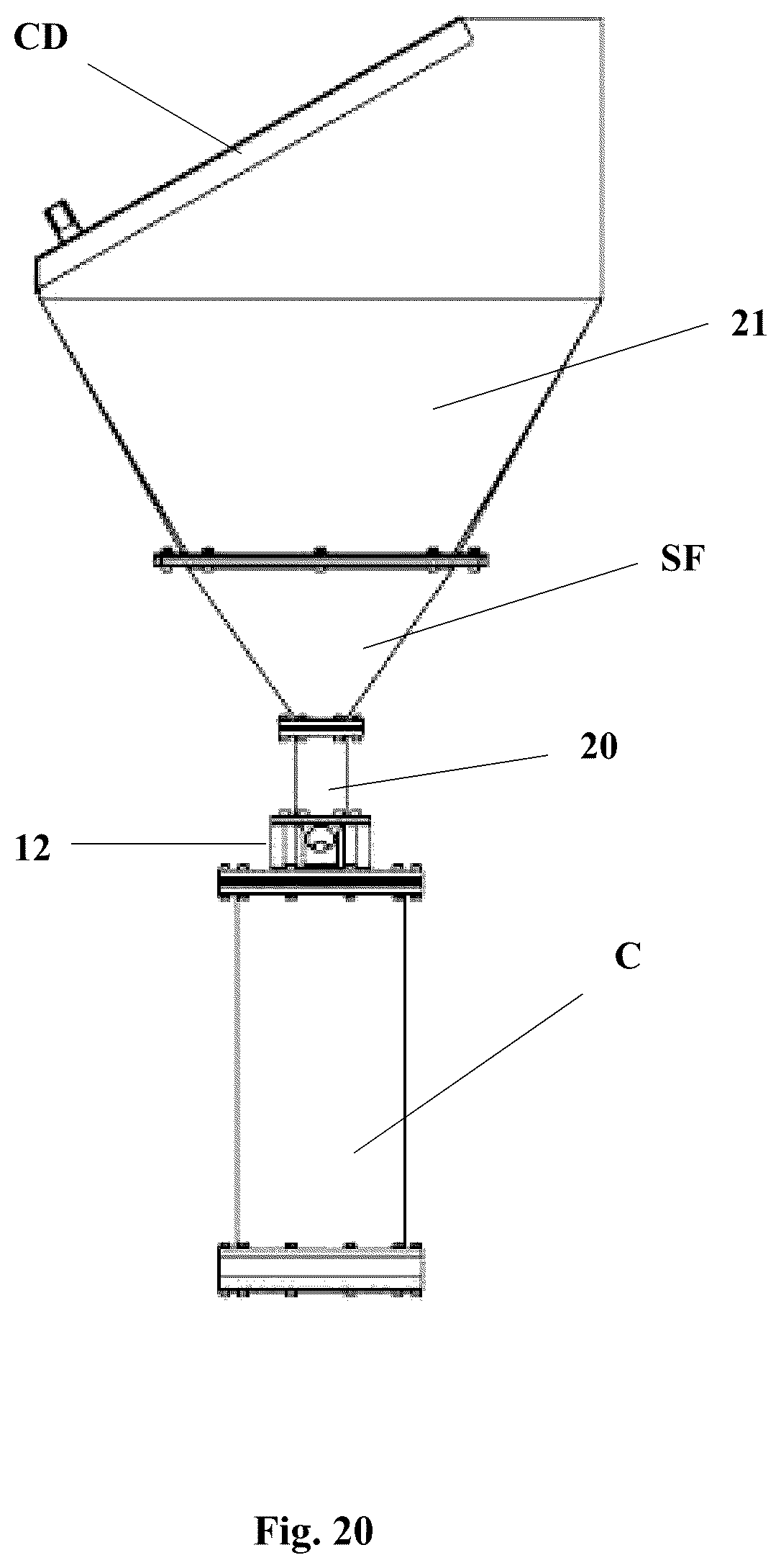 Patent US12303917 Figure 20 – Substance separator system driven by a submersible actuator