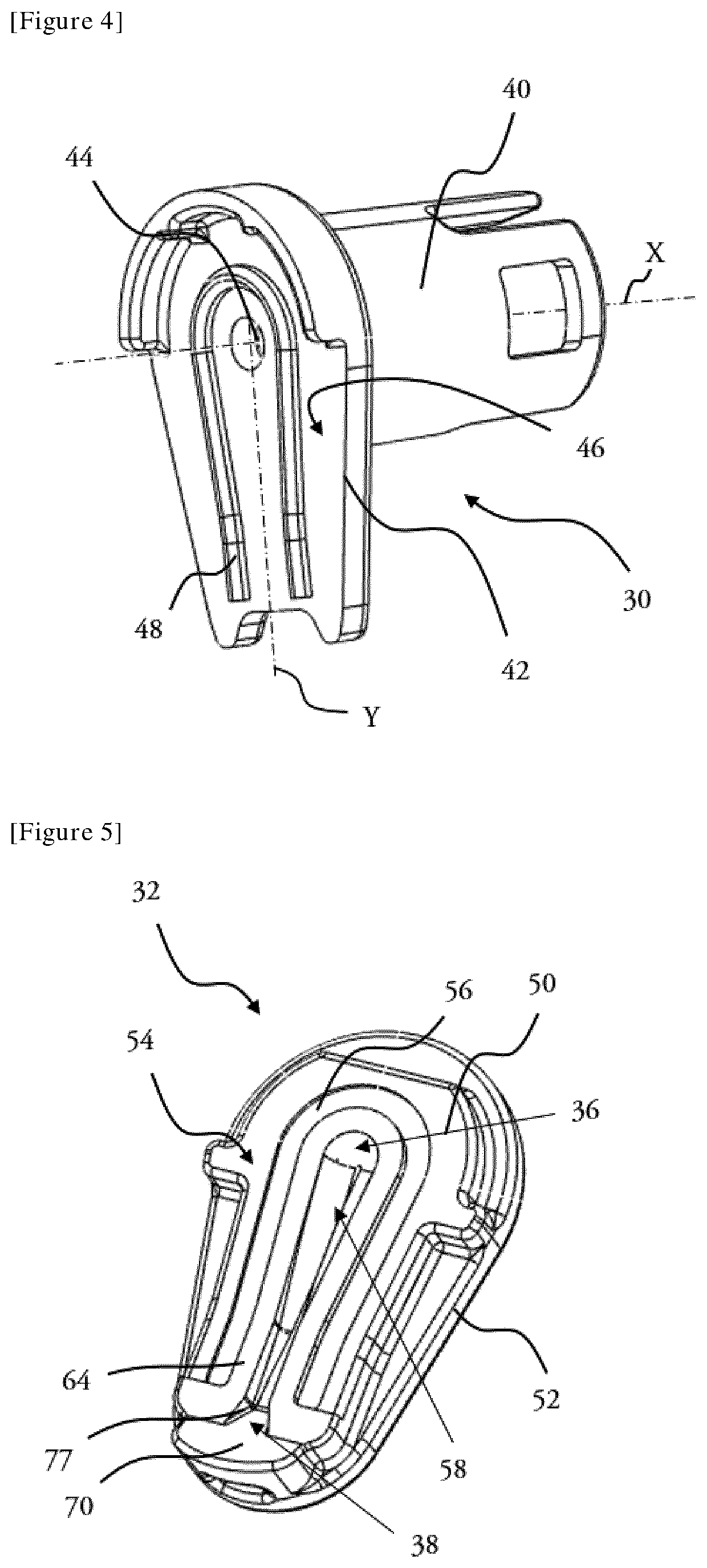 Patent US12303920 Figure 2 – Fluid spray nozzle for cleaning device for an optical detection system