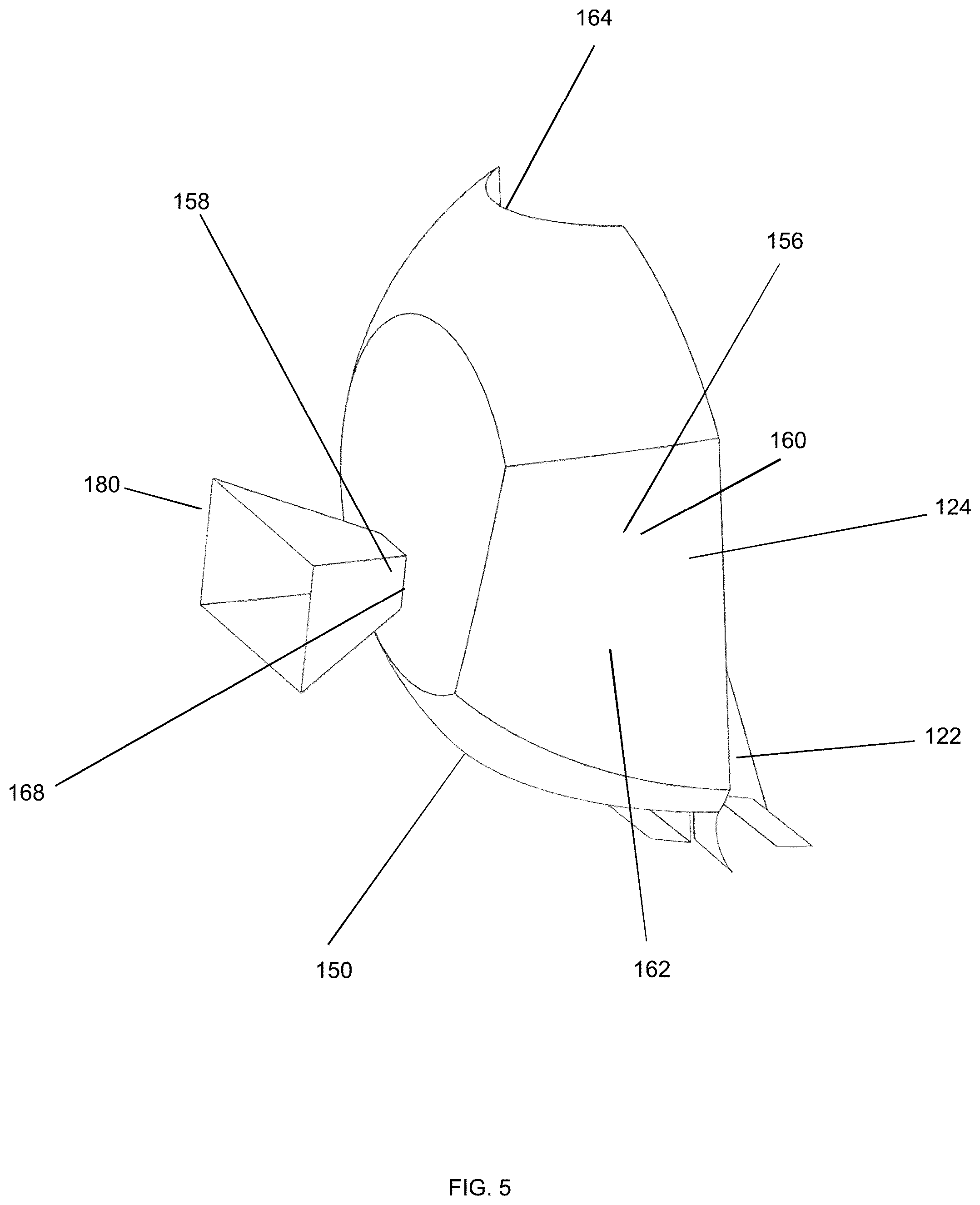 Patent US12303921 Figure 5 – Mechanical breakup actuator with disruptive vortex chamber