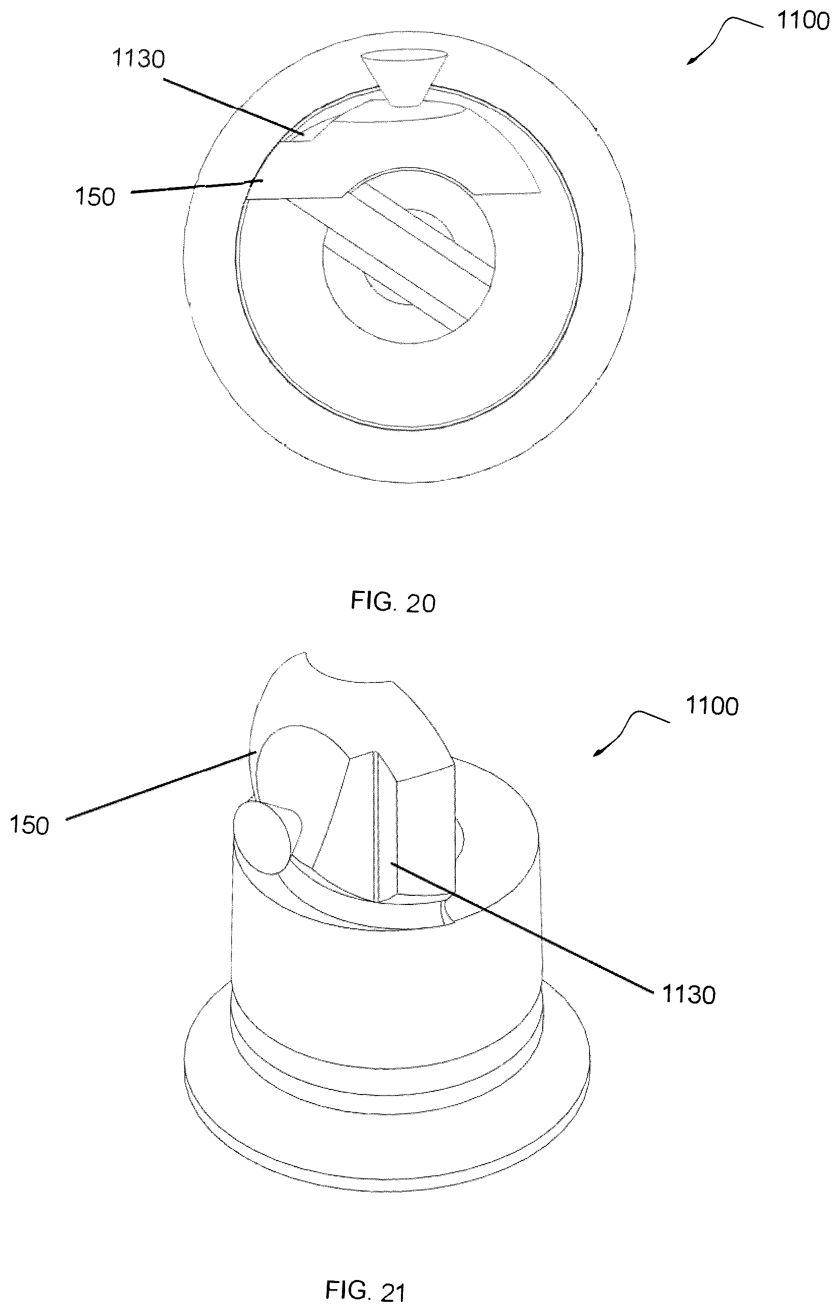 Patent US12303921 Figure 20 – Mechanical breakup actuator with disruptive vortex chamber