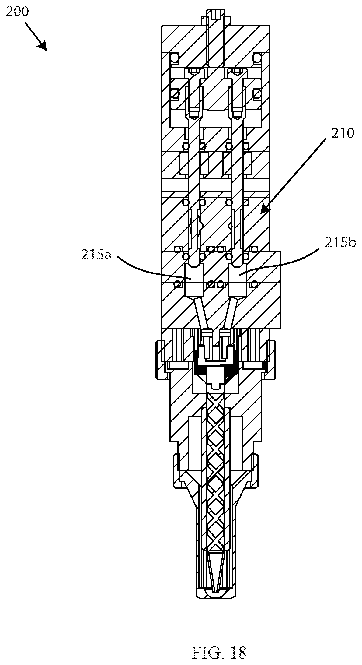 Patent US12303922 Figure 16 – Mixing valve assembly having an atomizing spray tip