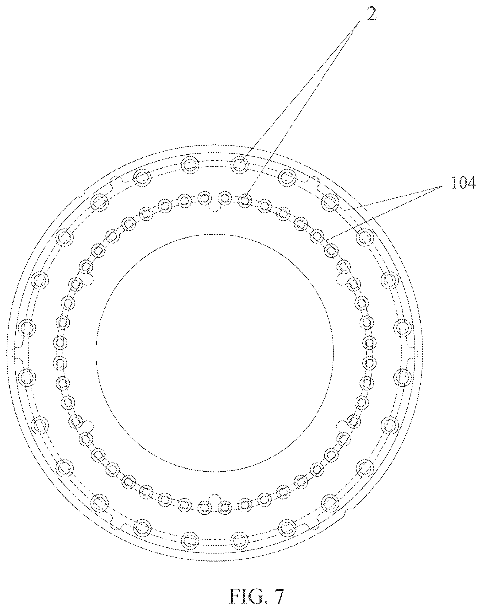 Patent US12303923 Figure 7 – Automatic adhesive spraying control system for progressive die of motor iron core of new energy vehicle