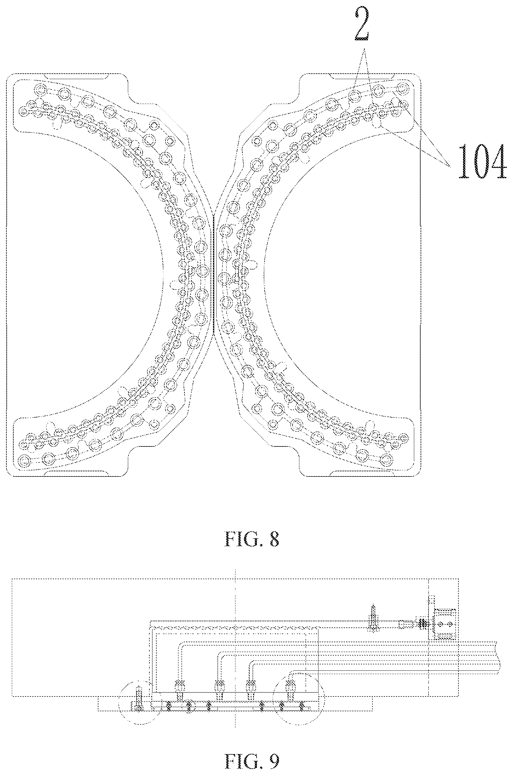 Patent US12303923 Figure 8 – Automatic adhesive spraying control system for progressive die of motor iron core of new energy vehicle