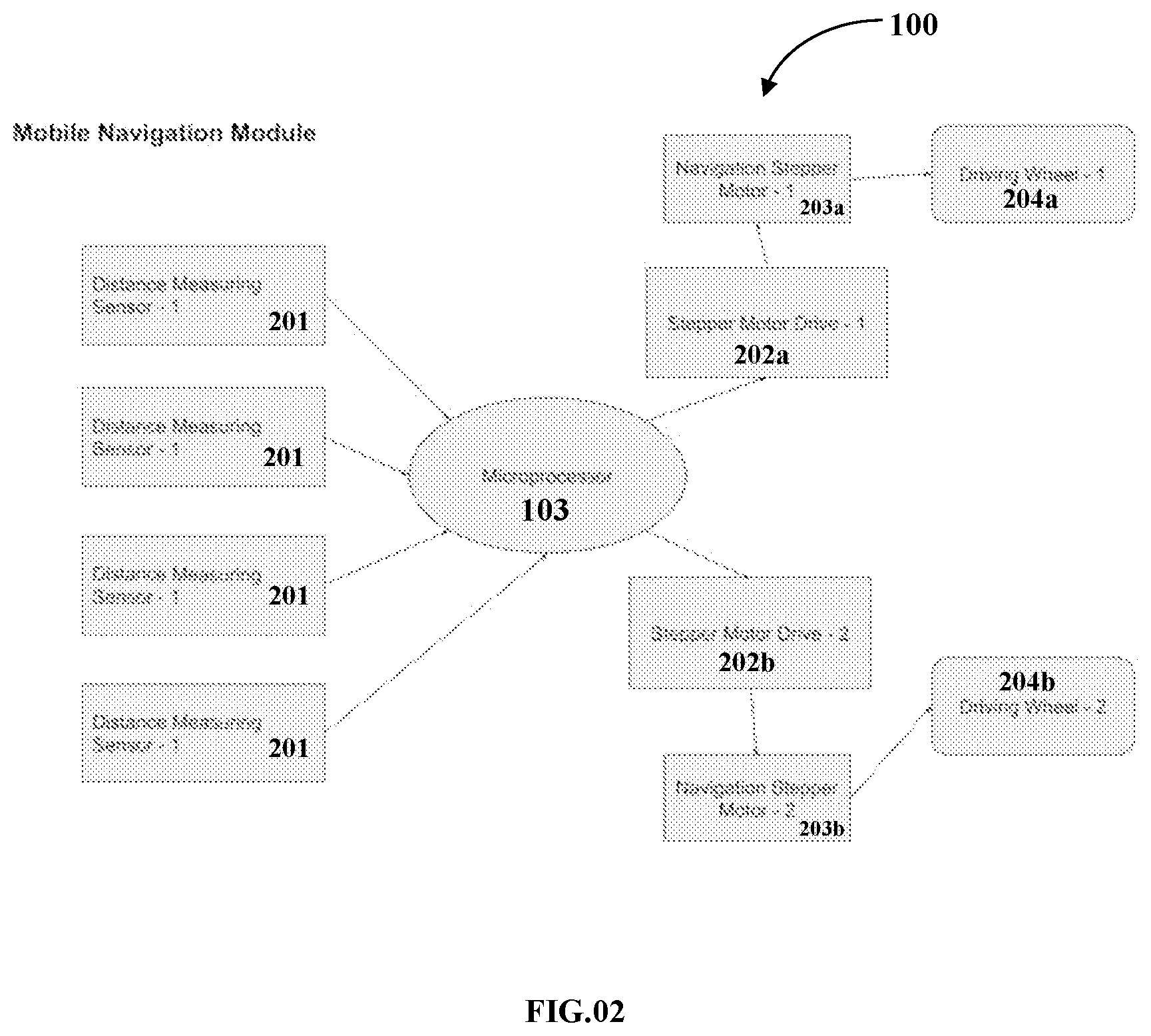 Patent US12303924 Figure 2 – Robotic assisted wall painting apparatus and method