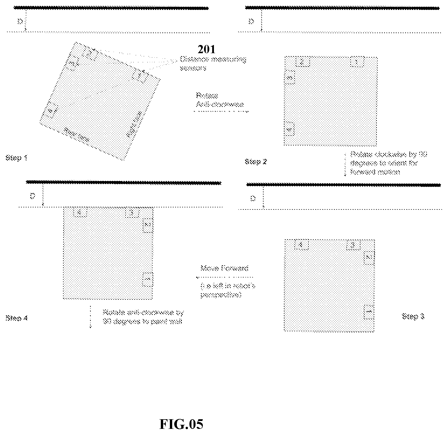 Patent US12303924 Figure 5 – Robotic assisted wall painting apparatus and method