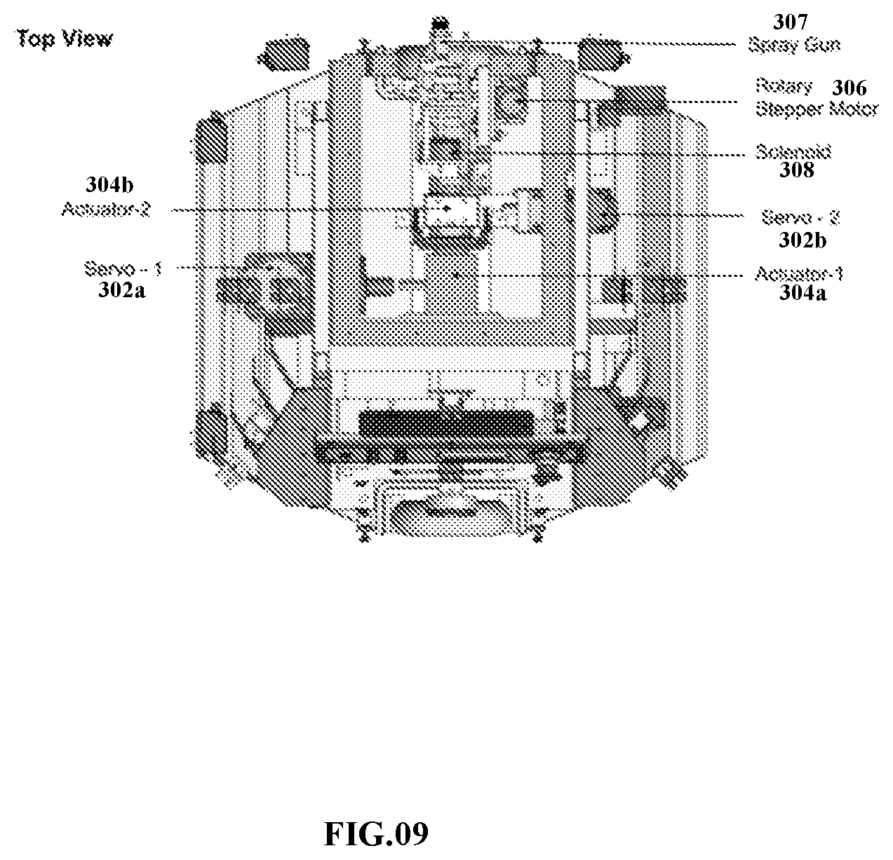 Patent US12303924 Figure 9 – Robotic assisted wall painting apparatus and method