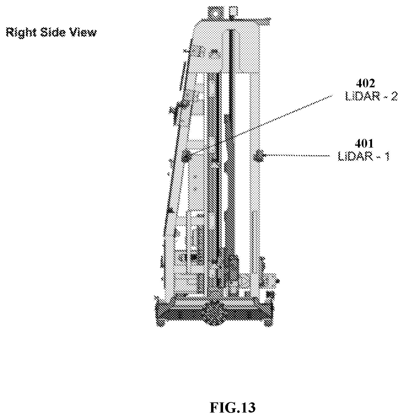 Patent US12303924 Figure 13 – Robotic assisted wall painting apparatus and method
