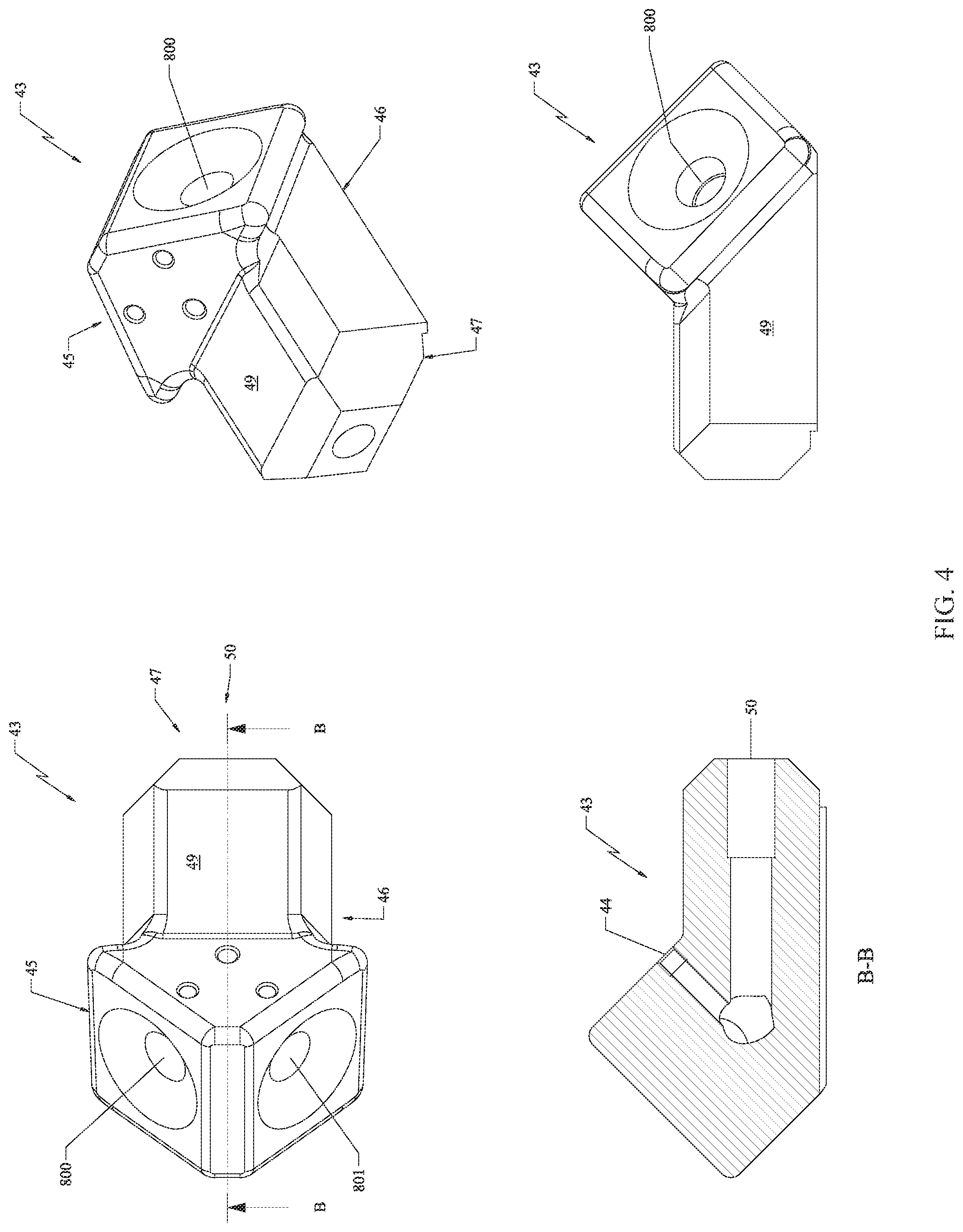 Patent US12303926 Figure 7 – Multi-component electro-mechanical flame spray deposition system