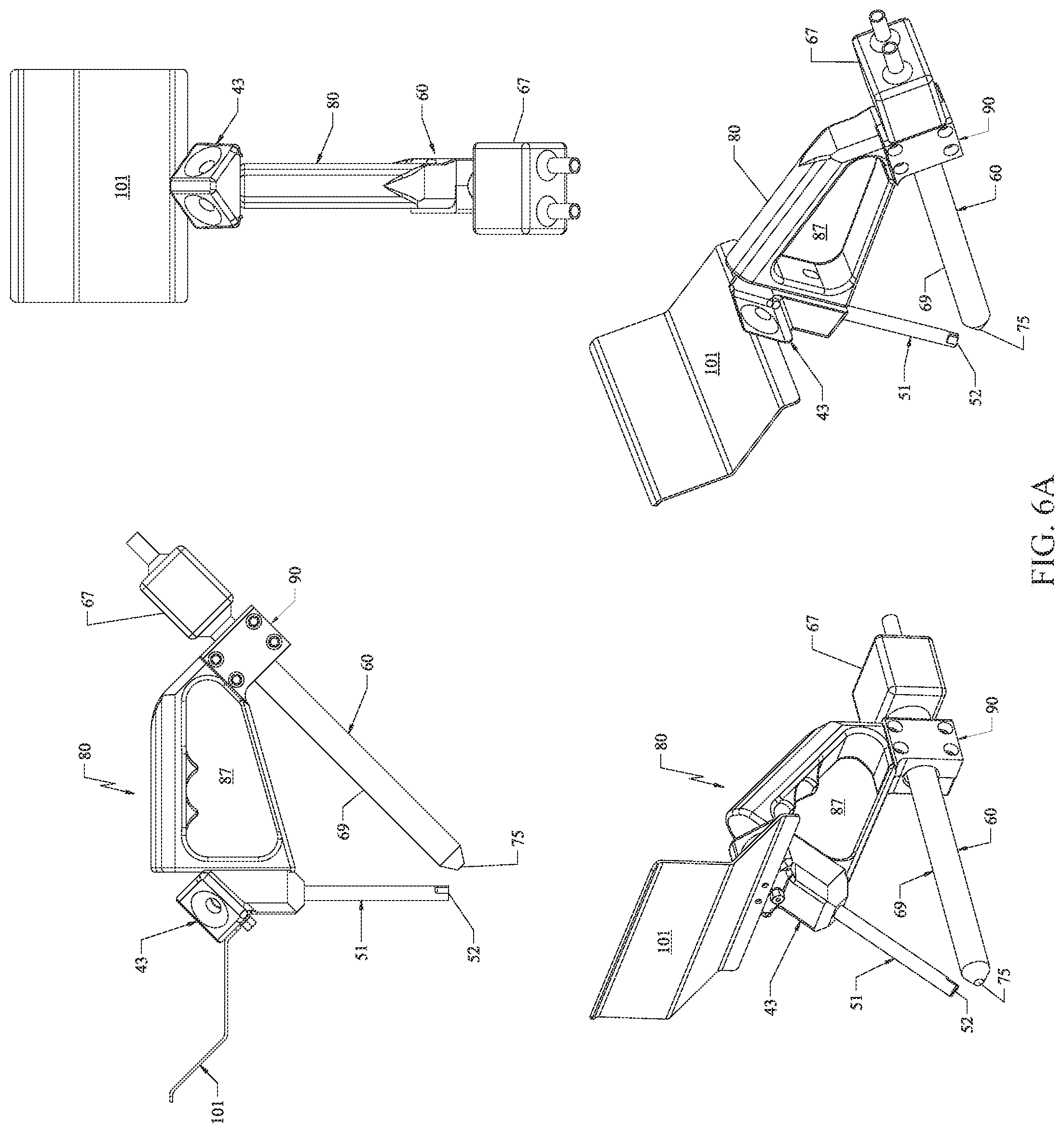 Patent US12303926 Figure 9 – Multi-component electro-mechanical flame spray deposition system