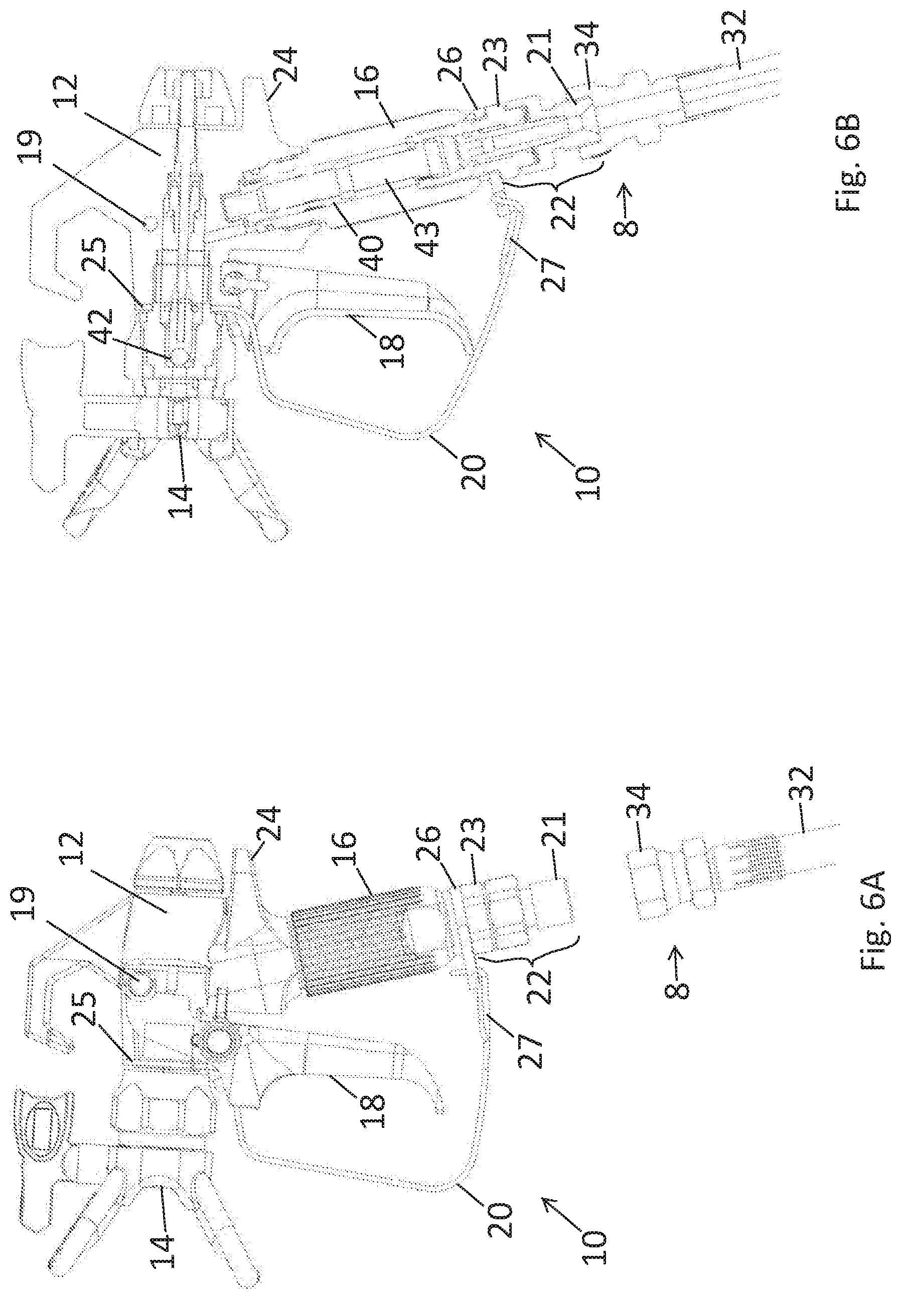Patent US12303928 Figure 6 – Low profile airless spray gun for applying paints