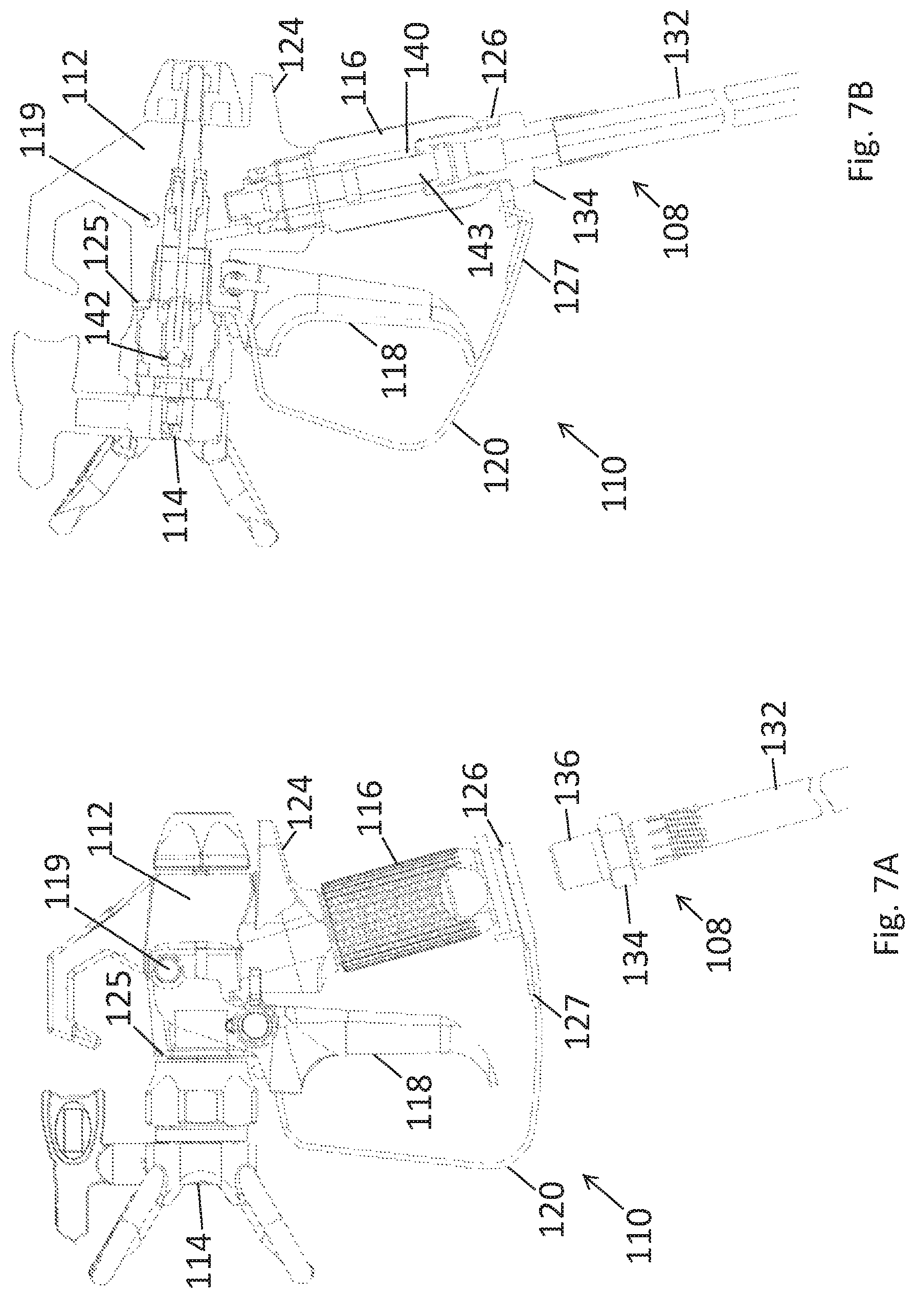 Patent US12303928 Figure 7 – Low profile airless spray gun for applying paints
