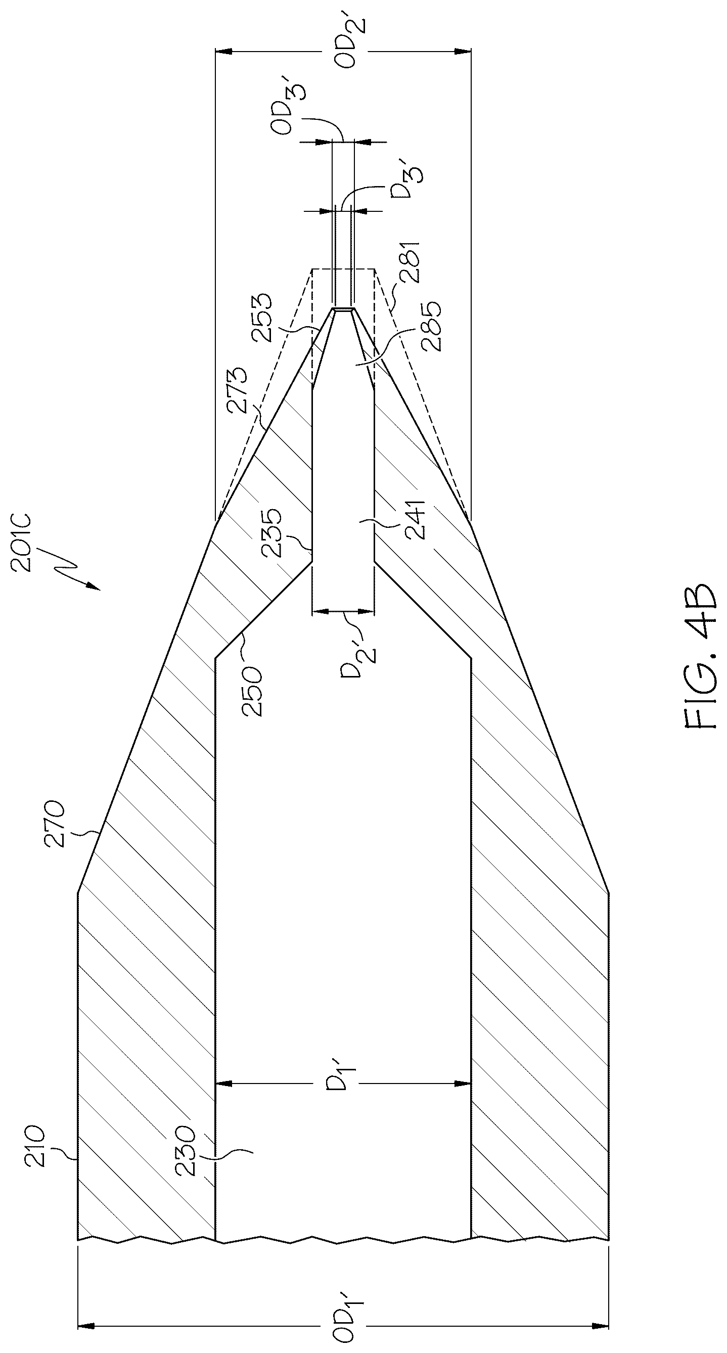 Patent US12303929 Figure 7 – Material dispense tips