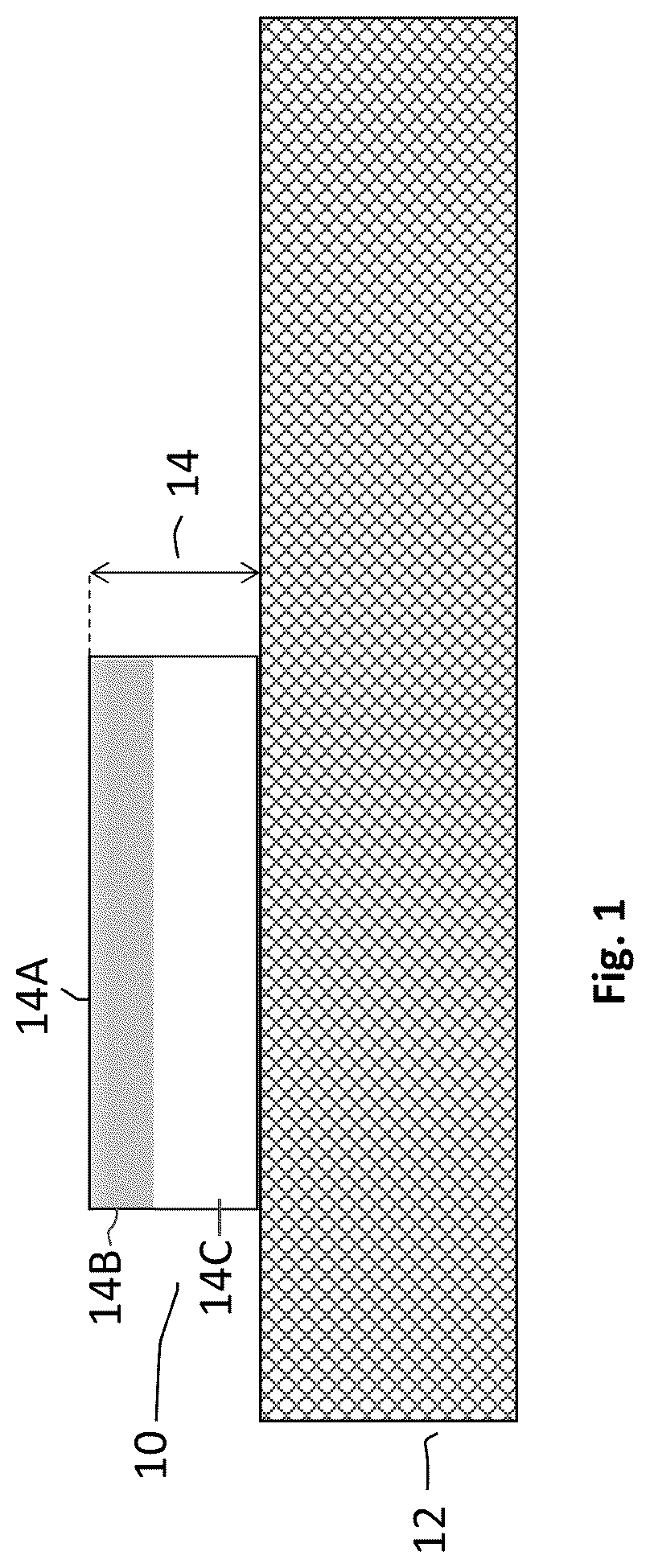 Patent US12303935 Figure 1 – Indicator for the sanding of joint compounds and spackles