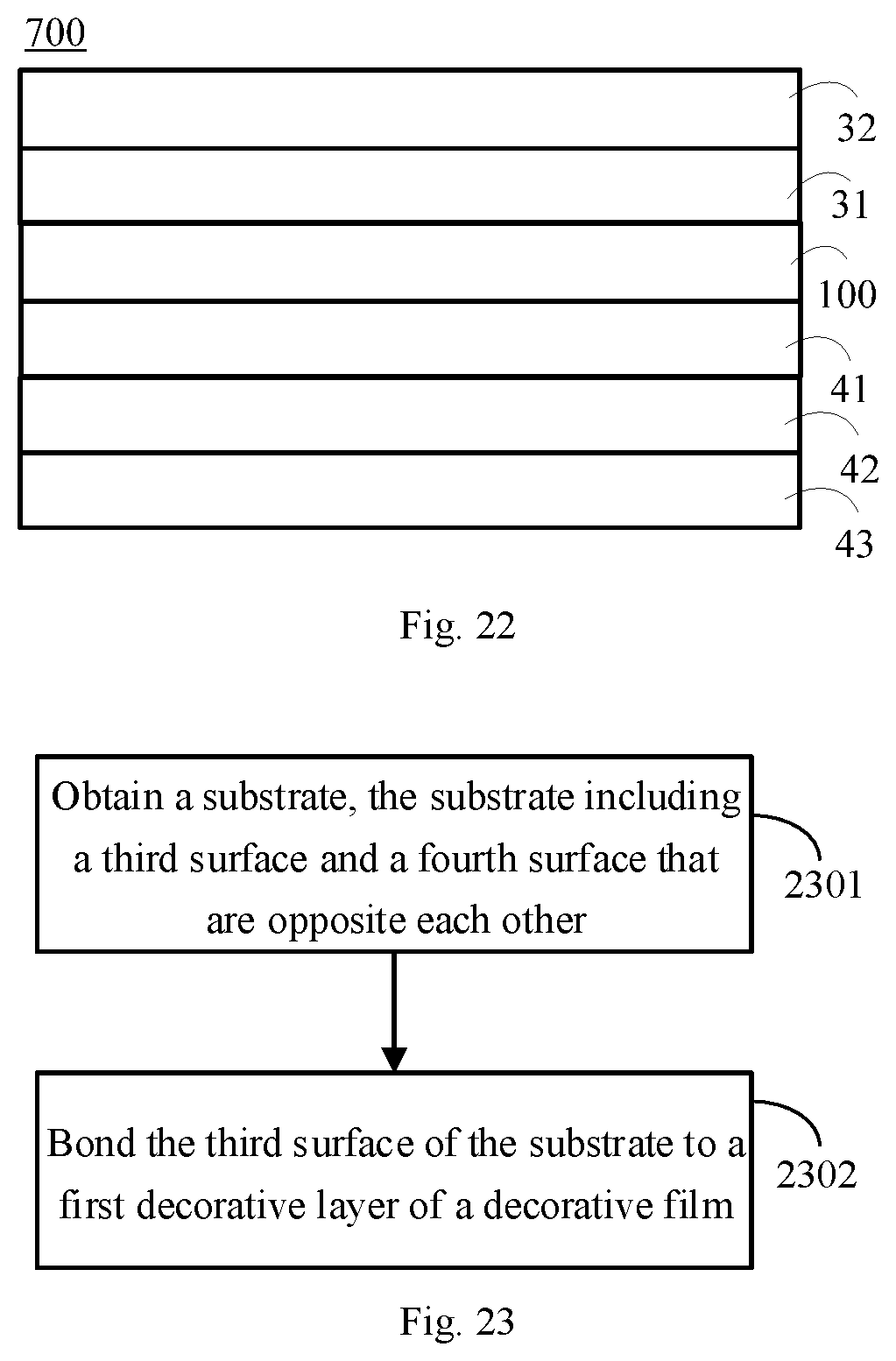 Patent US12303938 Figure 9 – Dazzling colored base layer, decorative film and housing, processing methods therefor and electronic device