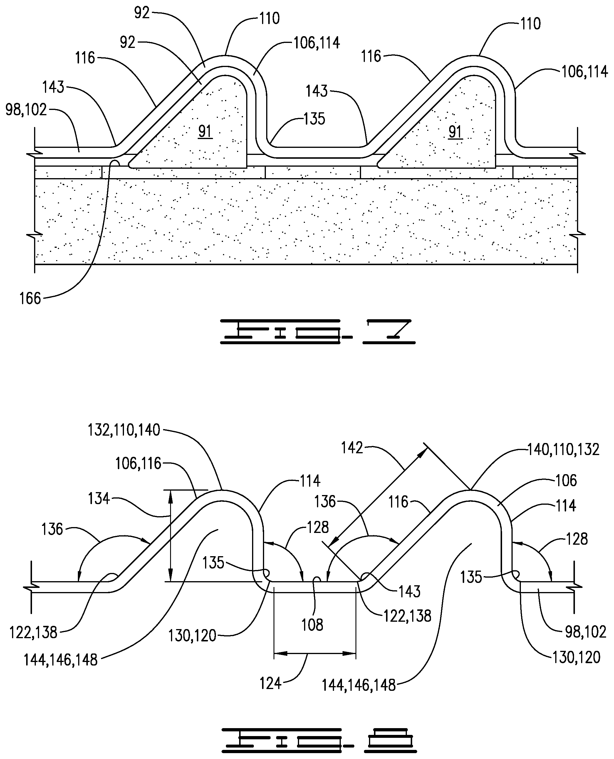 Patent US12303941 Figure 7 – Undulating shaker screen assembly