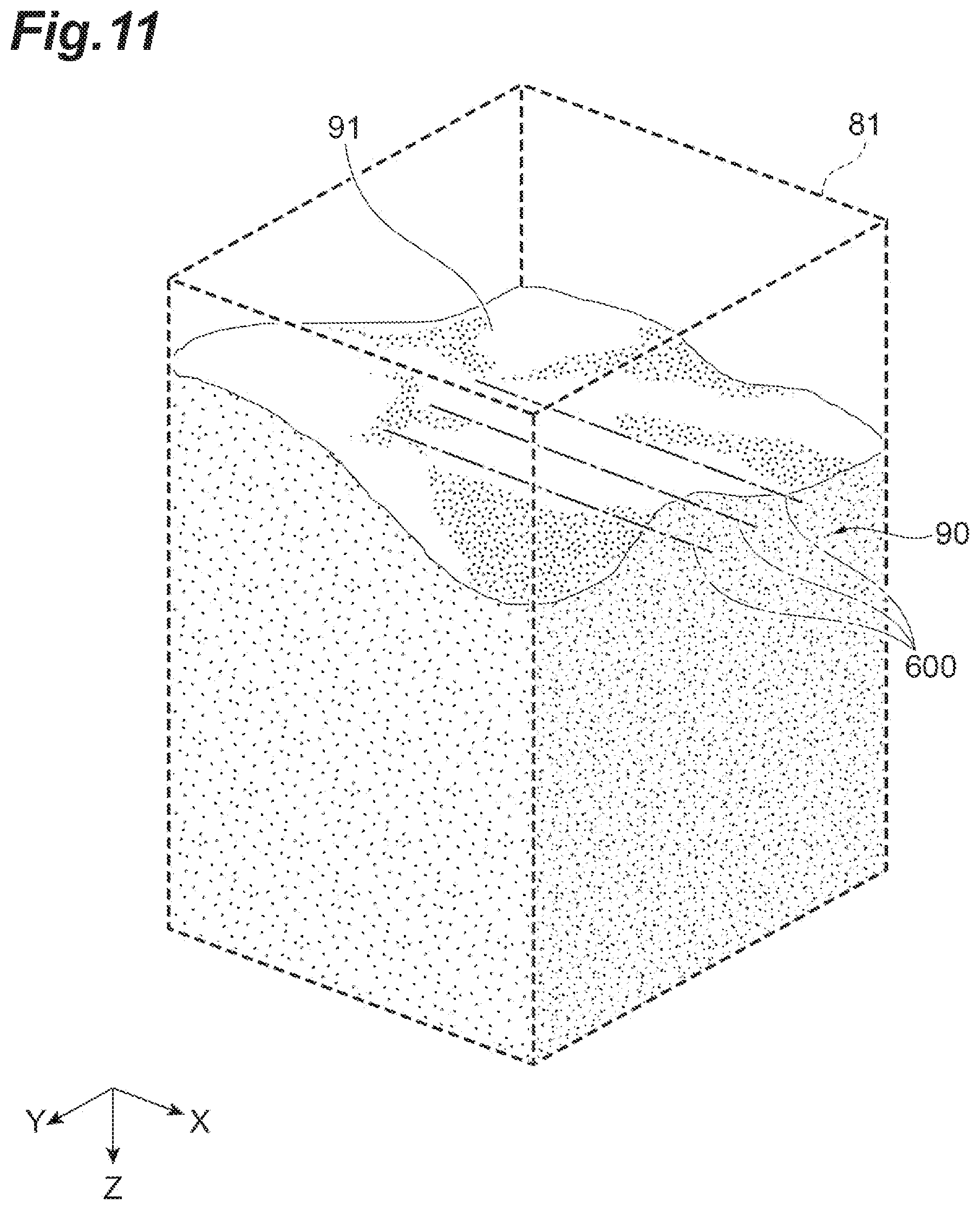 Patent US12303944 Figure 11 – Material separation system