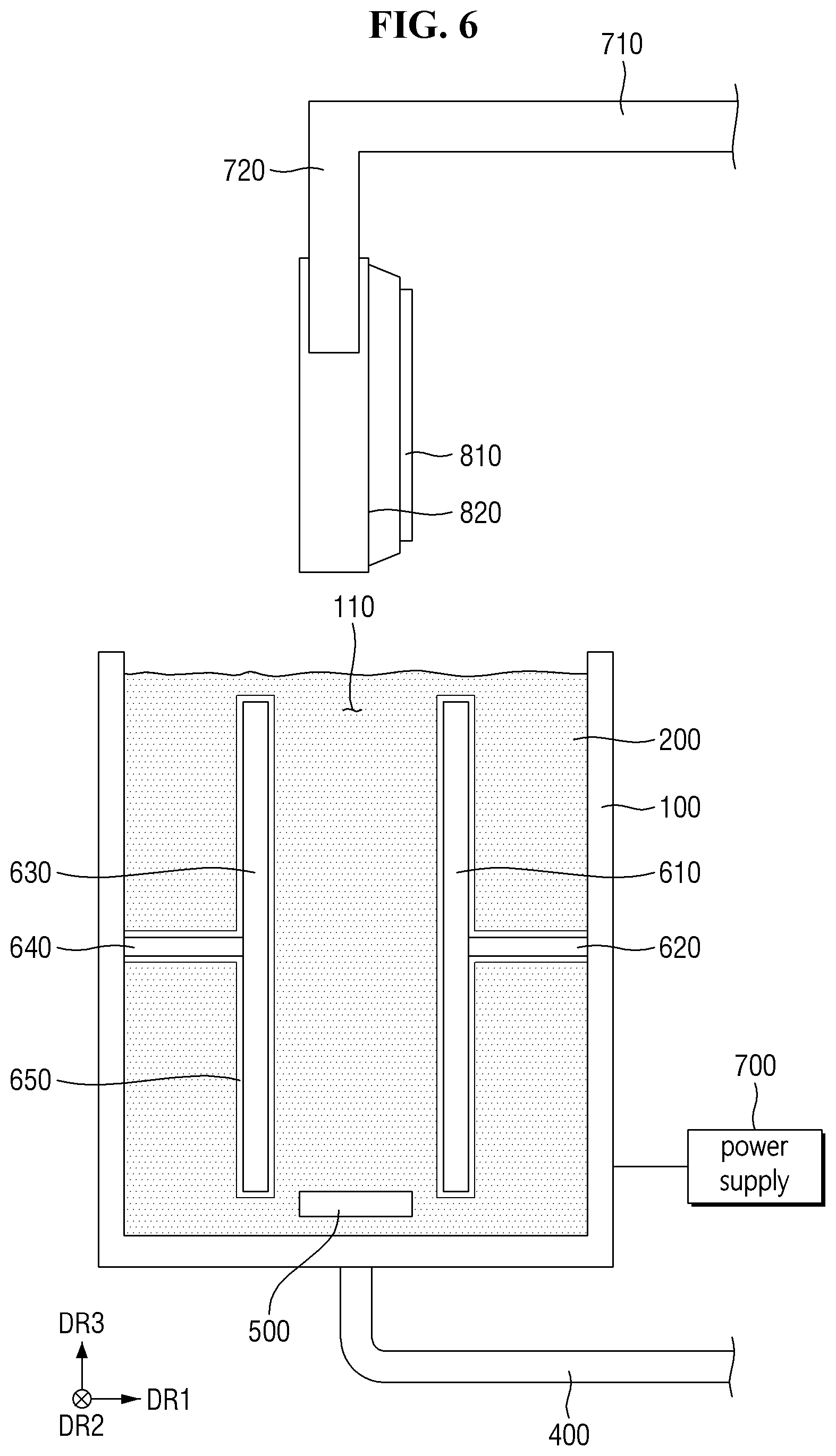 Patent US12303947 Figure 6 – Apparatus for cleaning mask