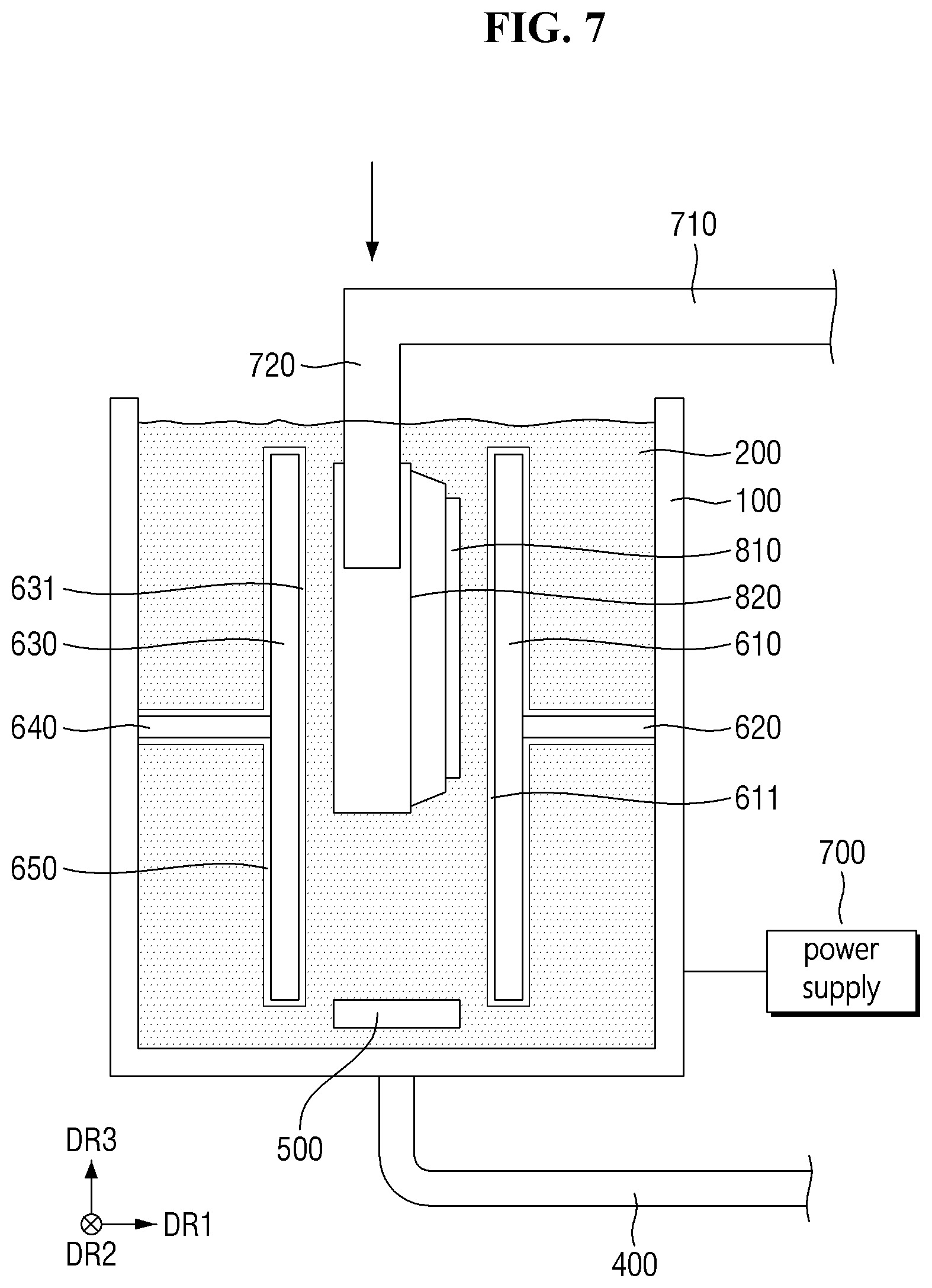 Patent US12303947 Figure 7 – Apparatus for cleaning mask