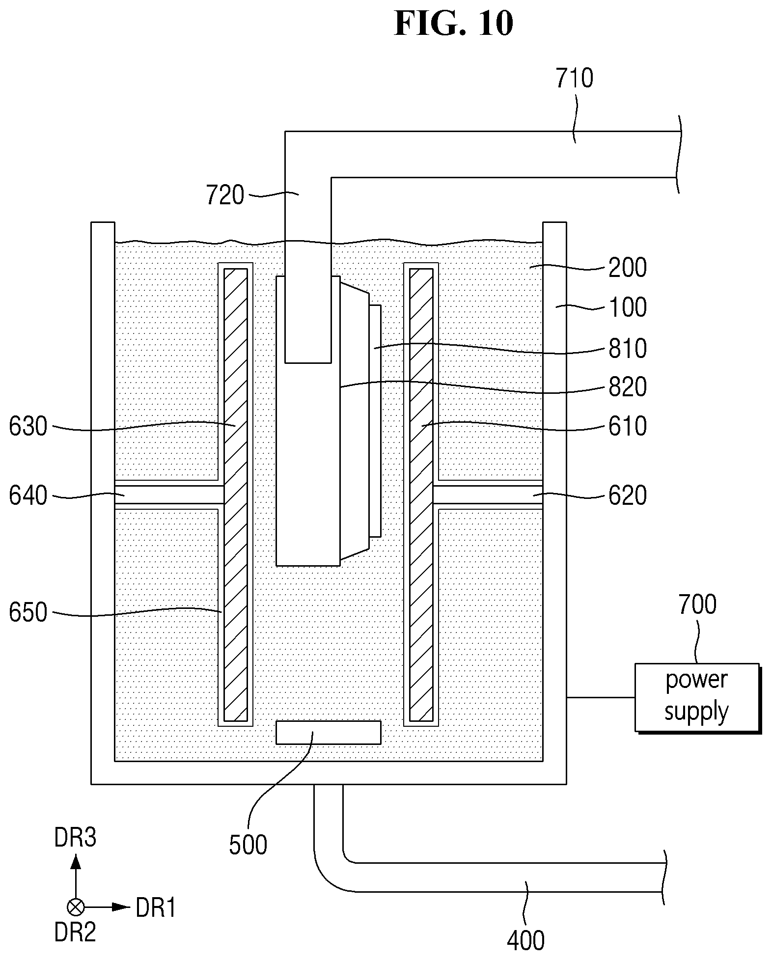 Patent US12303947 Figure 10 – Apparatus for cleaning mask
