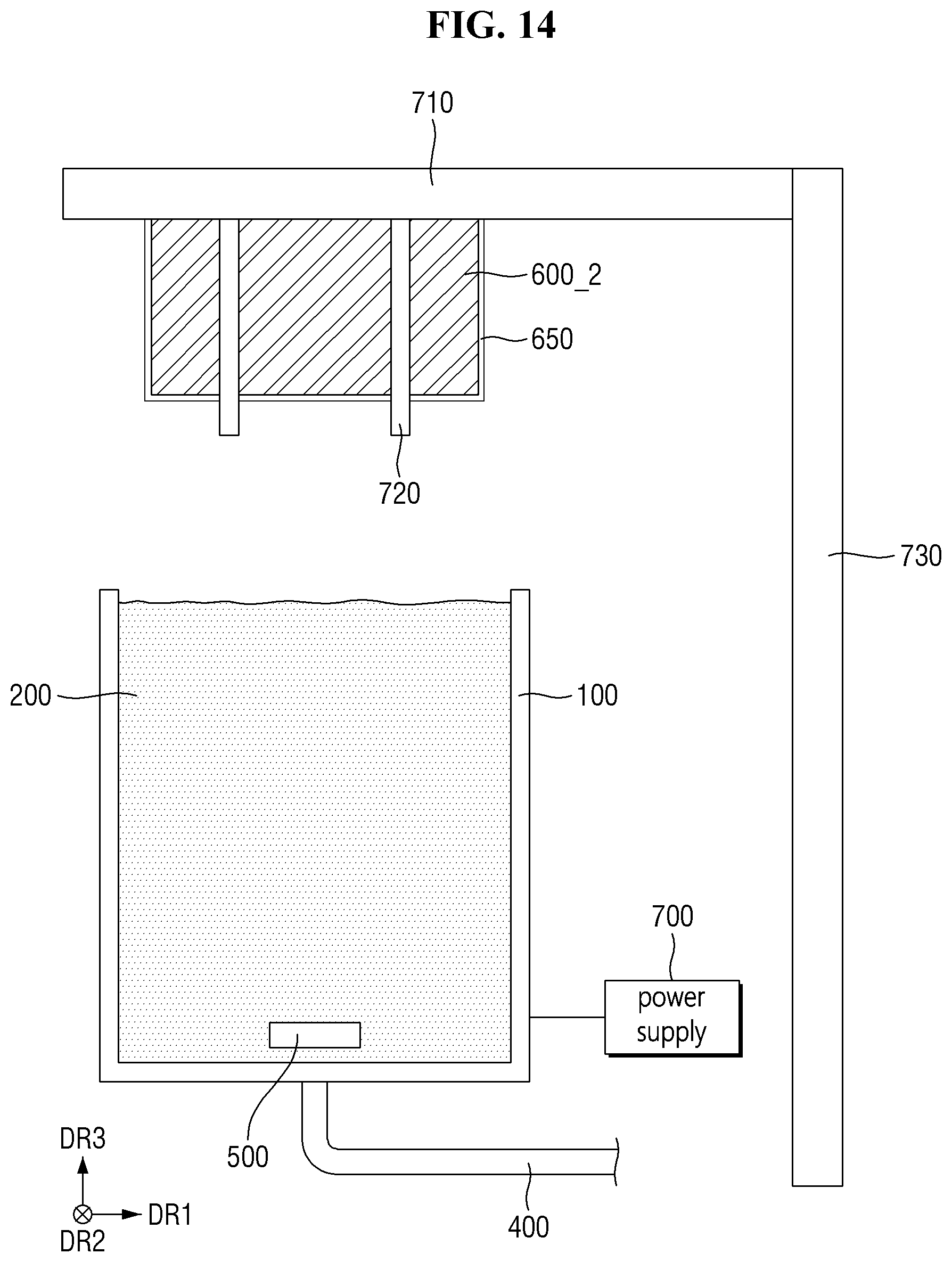 Patent US12303947 Figure 14 – Apparatus for cleaning mask