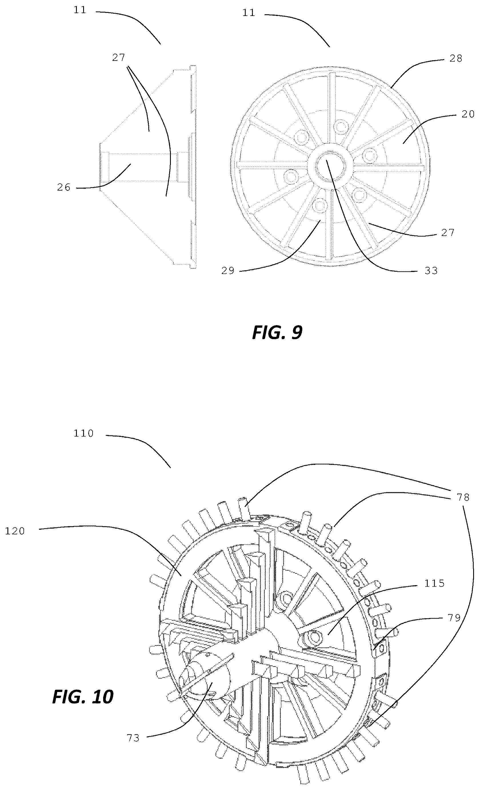 Patent US12303949 Figure 5 – Apparatus and method for internal cleaning of a pipeline