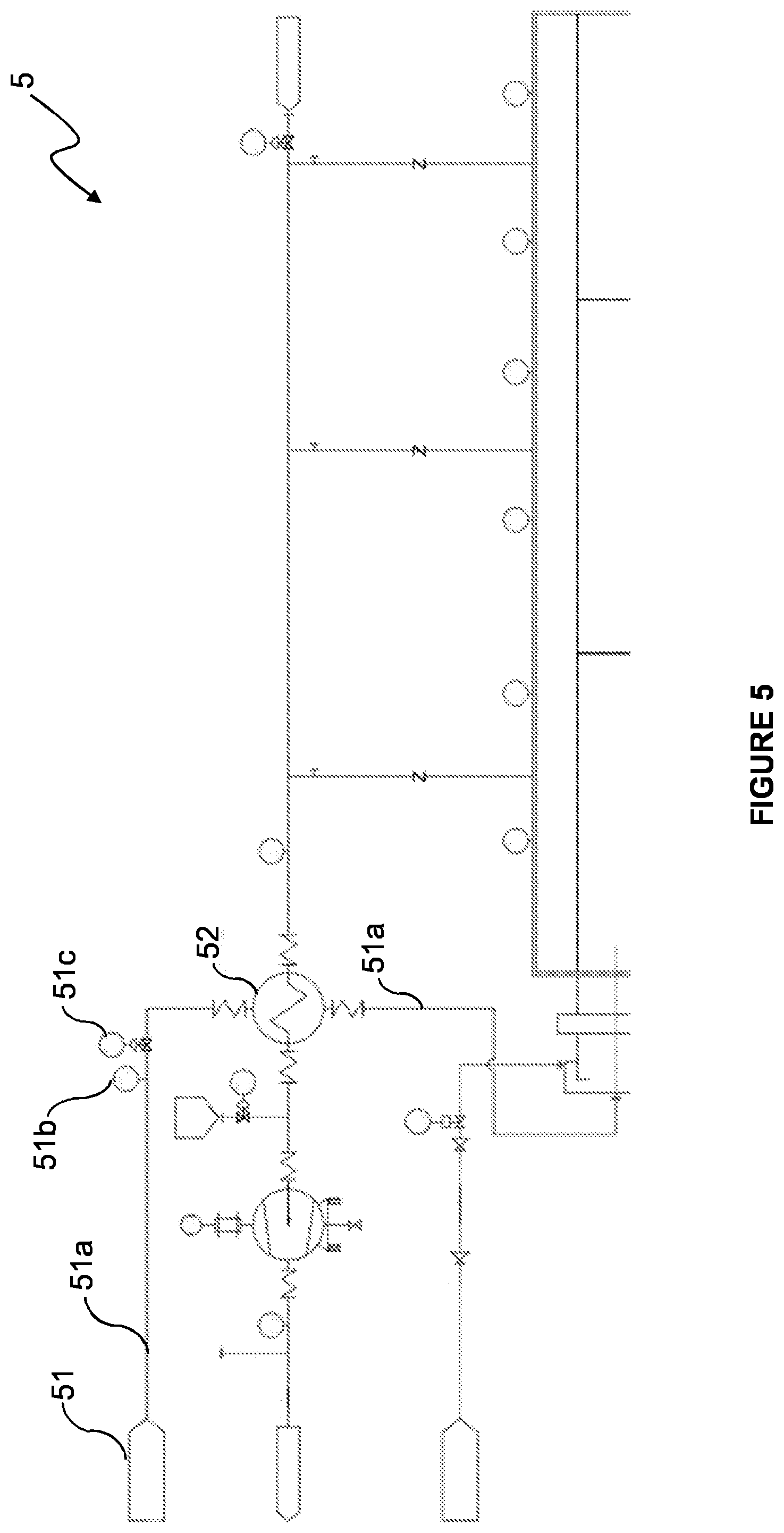Patent US12303951 Figure 5 – Treatment of waste material