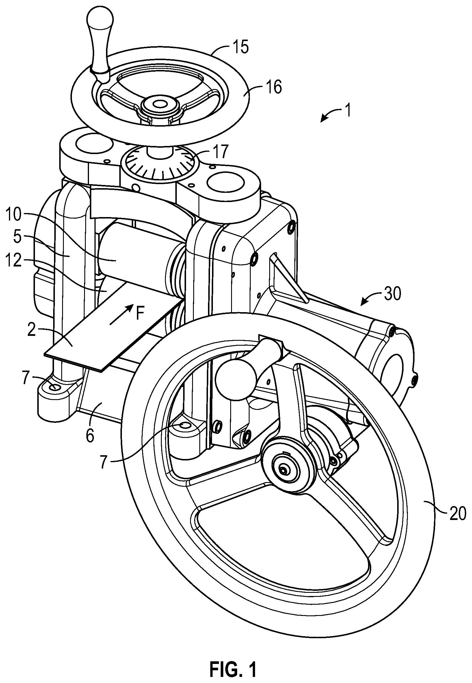 Patent US12303953 Figure 1 – Rolling mill